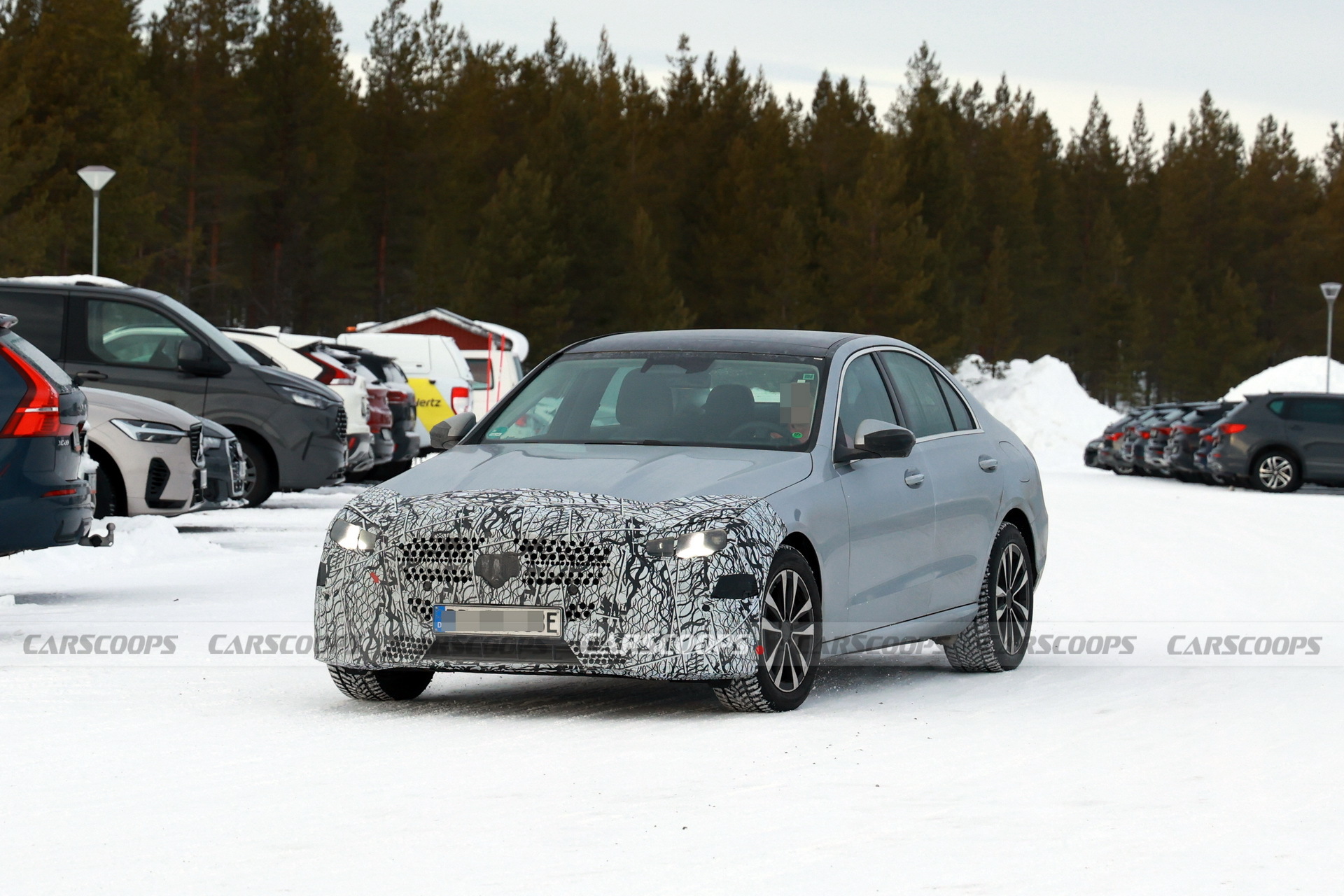 Mercedes Refreshes 2026 C-Class With Starry LED Headlights | Carscoops