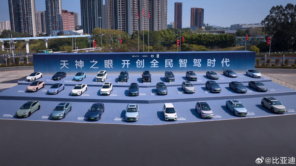  BYD Ignites Self-Driving Price War, Fits &lsquo;God&rsquo;s Eye&rsquo; ADAS Tech To $9,600 EV