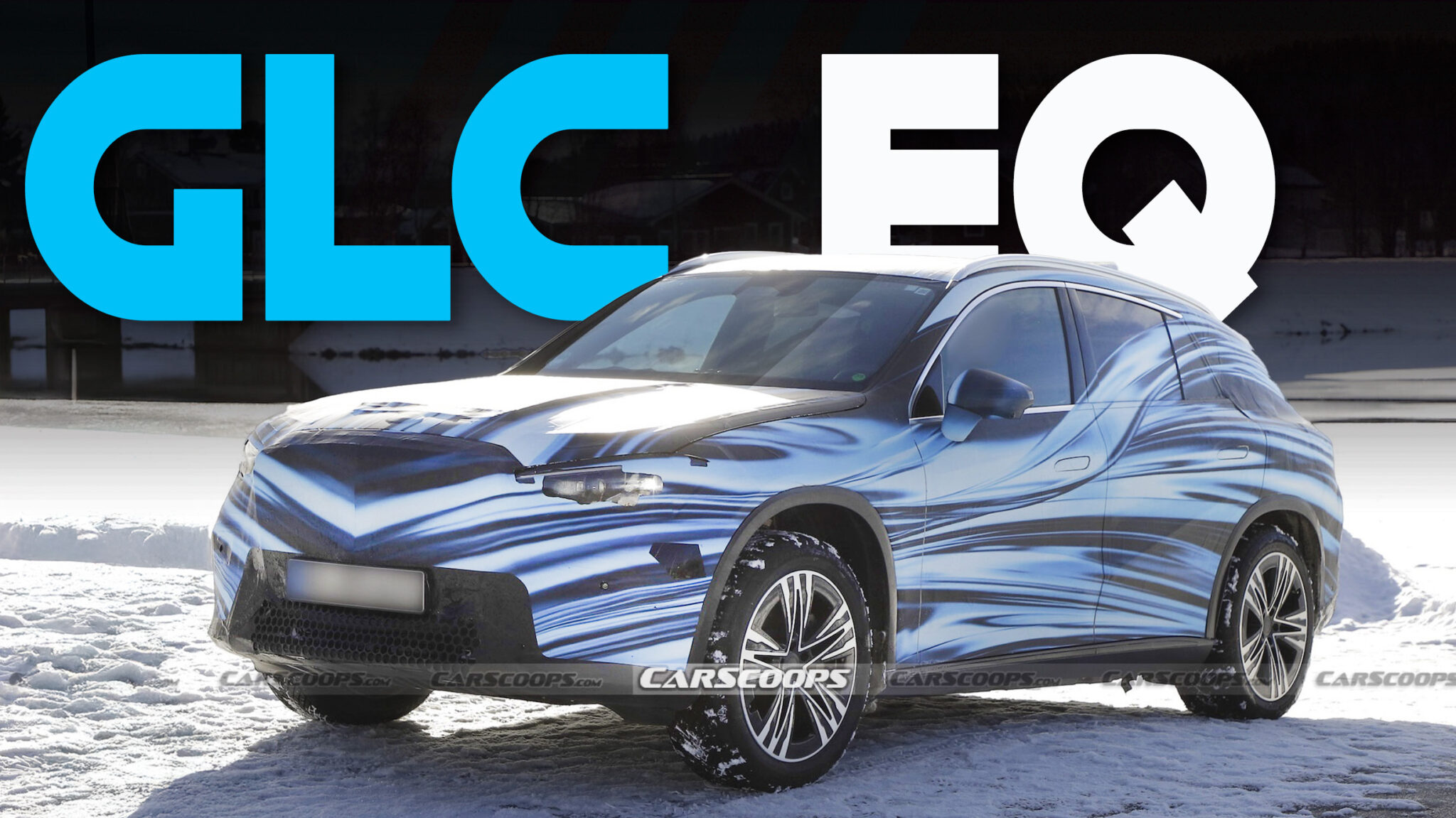 2027 Mercedes GLC EV Strips Away Bulky Disguise, Dons Stylish New
