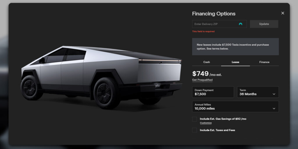  Tesla Slashes Cybertruck Lease Prices By 25% In Just 3 Months