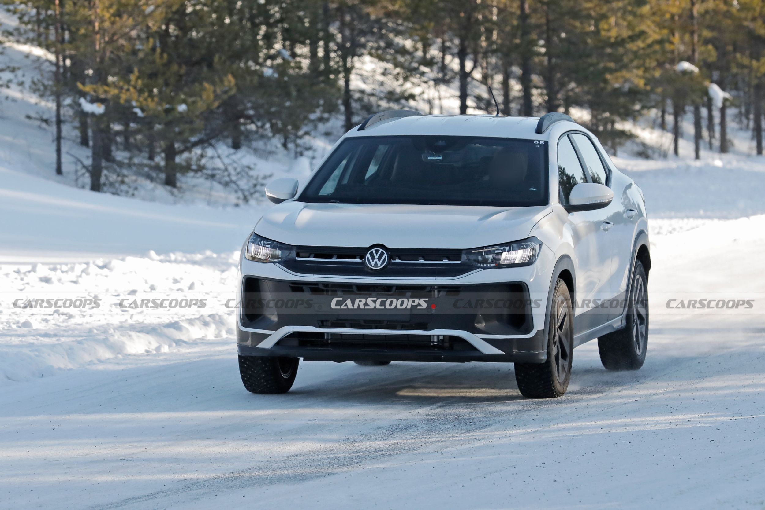 VW Tera Budget SUV Spotted Nearly Undisguised