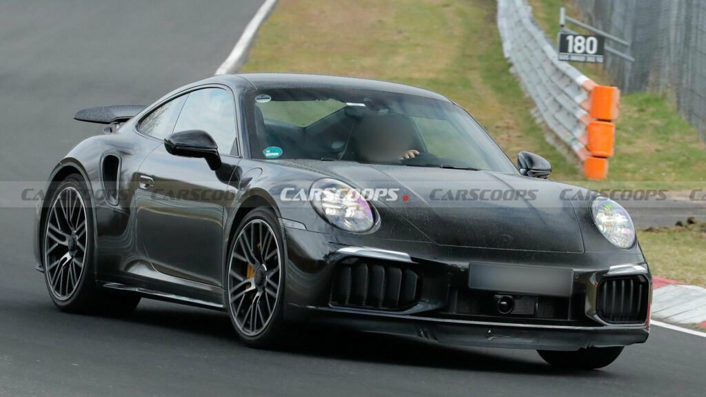  2026 Porsche 911 Turbo S Caught Undisguised, Could Pack Nearly 700 Hybrid Horses