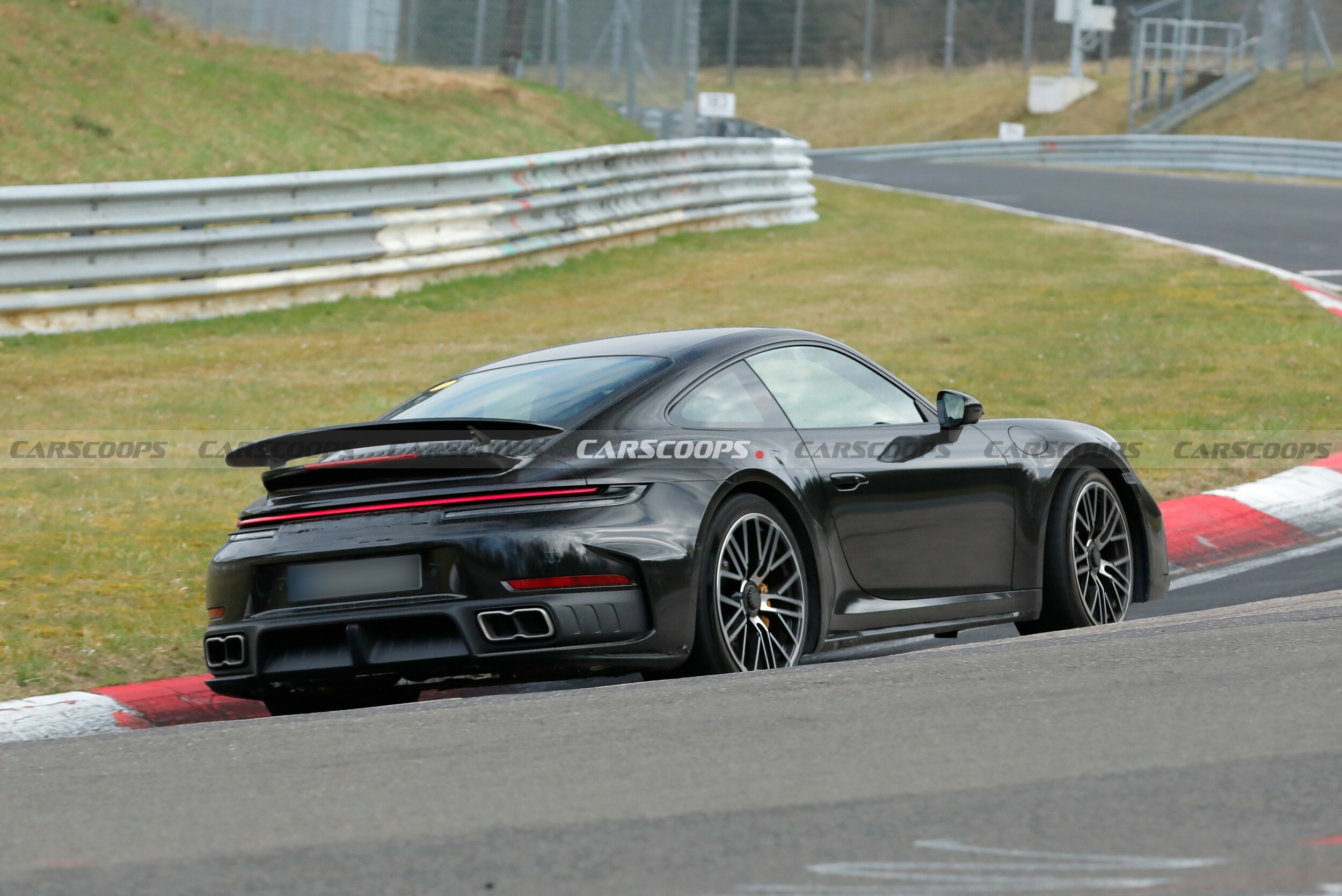 2026 Porsche 911 Turbo S Caught Undisguised, Could Pack Nearly 700 Hybrid Horses