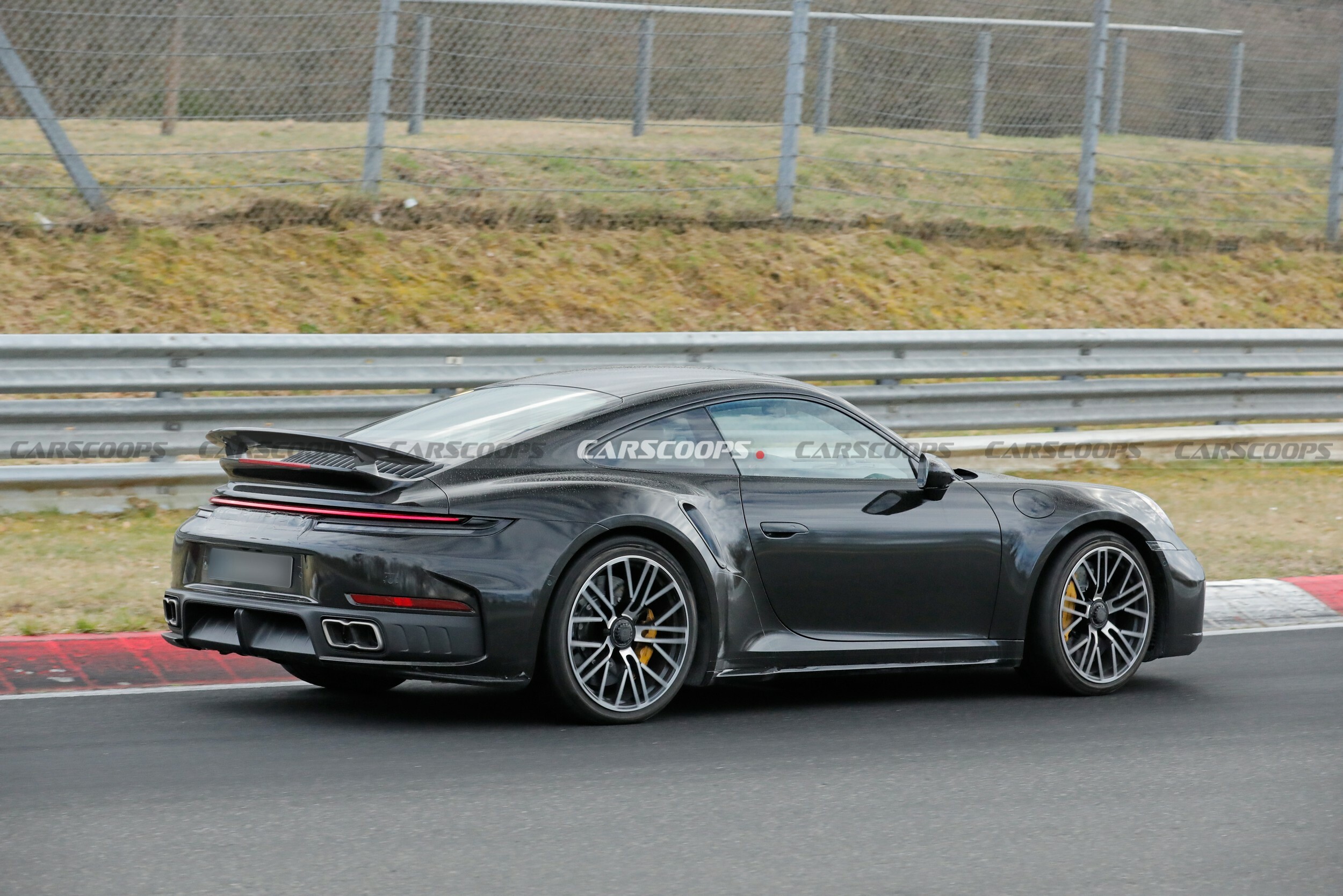 2026 Porsche 911 Turbo S Caught Undisguised, Could Pack Nearly 700 Hybrid Horses