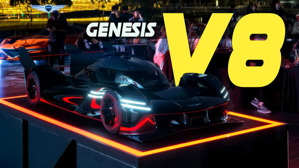  Genesis Made A New V8 Engine From Hyundai’s 1.6L Turbo Four For Racing