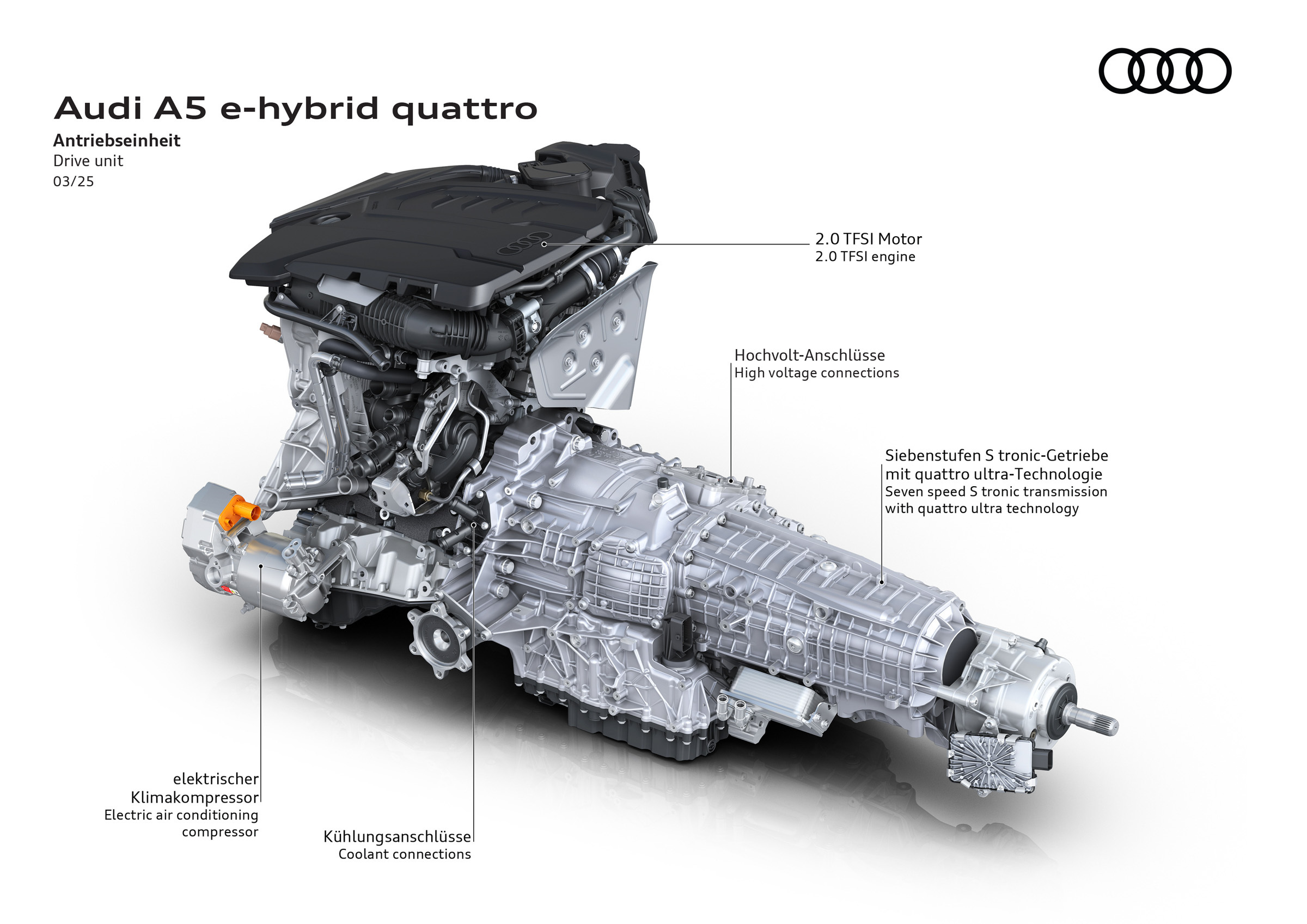 New Audi A5 E-Hybrid PHEV Beats BMW 330e For EV Range But Taps Out Before Mercedes C300e