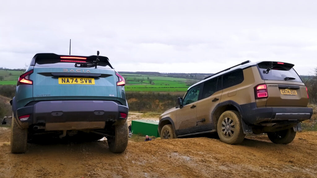  Can The Cheap Dacia Duster Beat The Toyota Land Cruiser Off-Road?