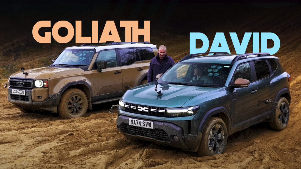  Can The Cheap Dacia Duster Beat The Toyota Land Cruiser Off-Road?