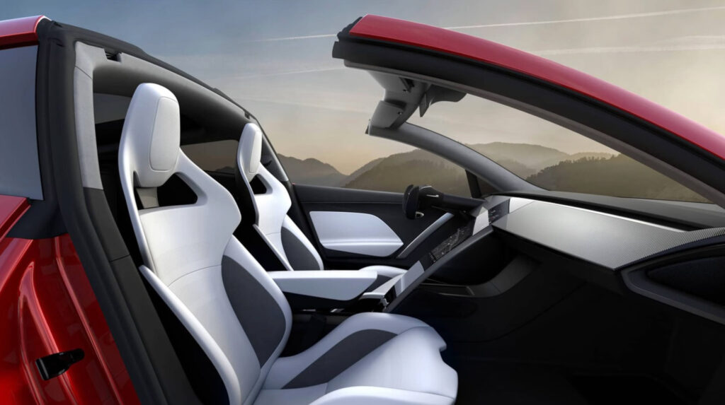  Tesla&rsquo;s Roadster Got A New Logo That Looks Like A V, Now It Just Needs The Other Eight Letters