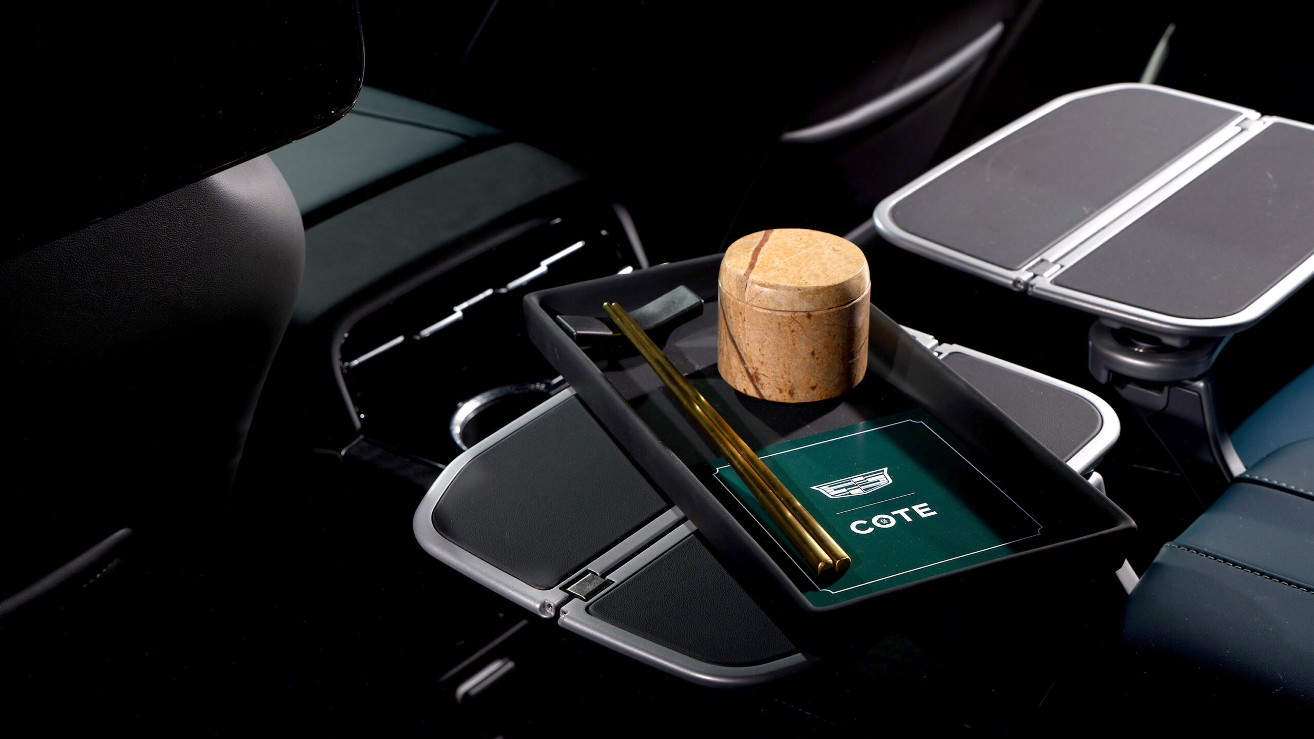 Cadillac’s Wildest New Luxury Isn’t A Feature It’s A Michelin-Level Dinner In The Backseat