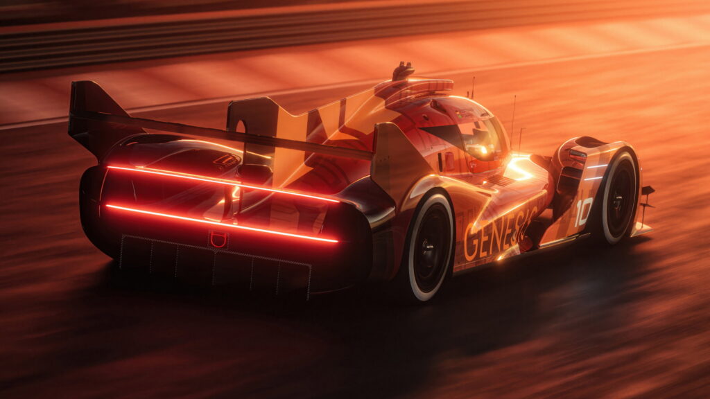  Genesis GMR-001 Hypercar Is Drenched In Le Mans Magma Madness