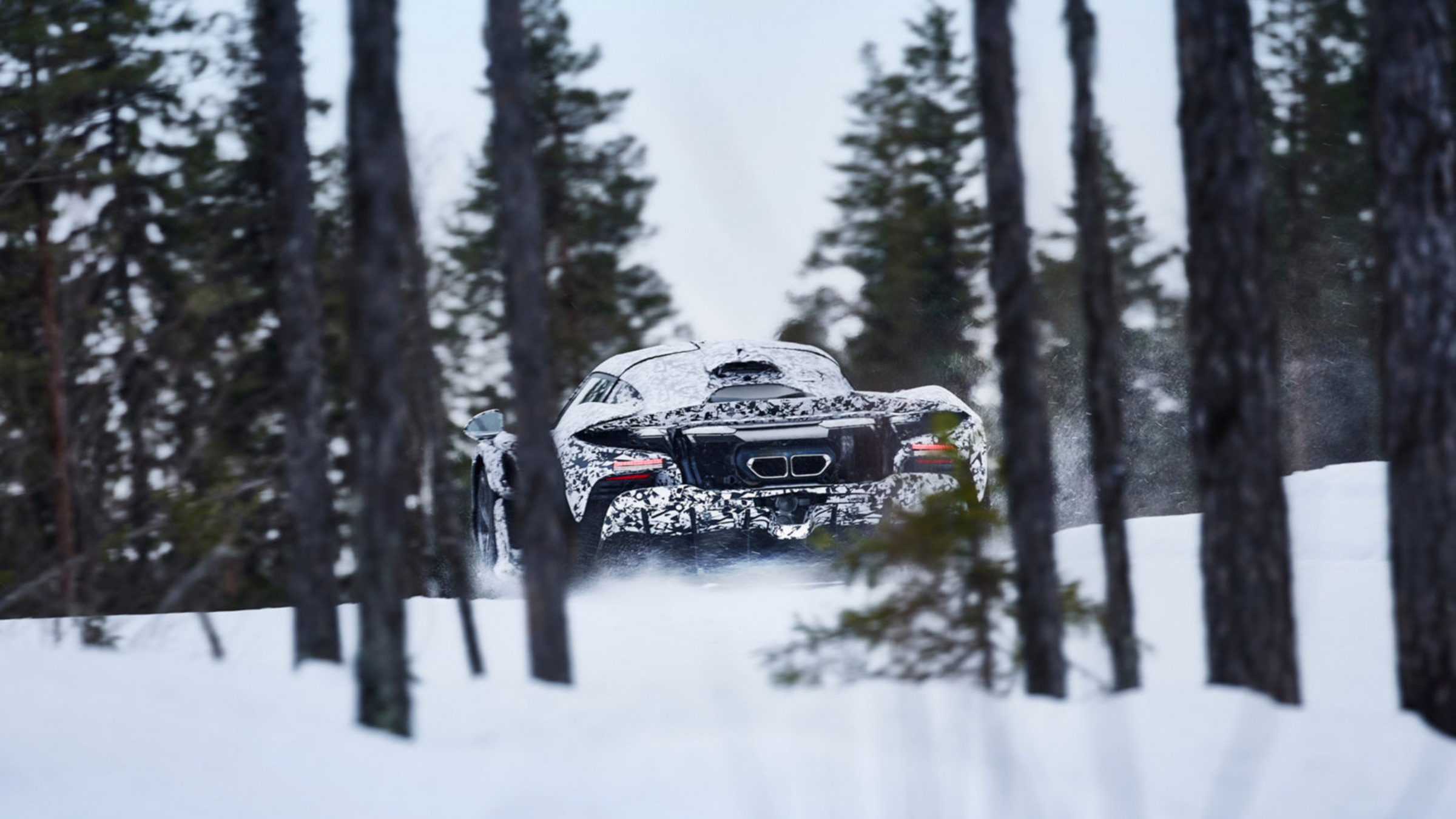 McLaren Shows W1 Testing In The Snow, But Is Aston’s Valhalla Going To Freeze It Out?