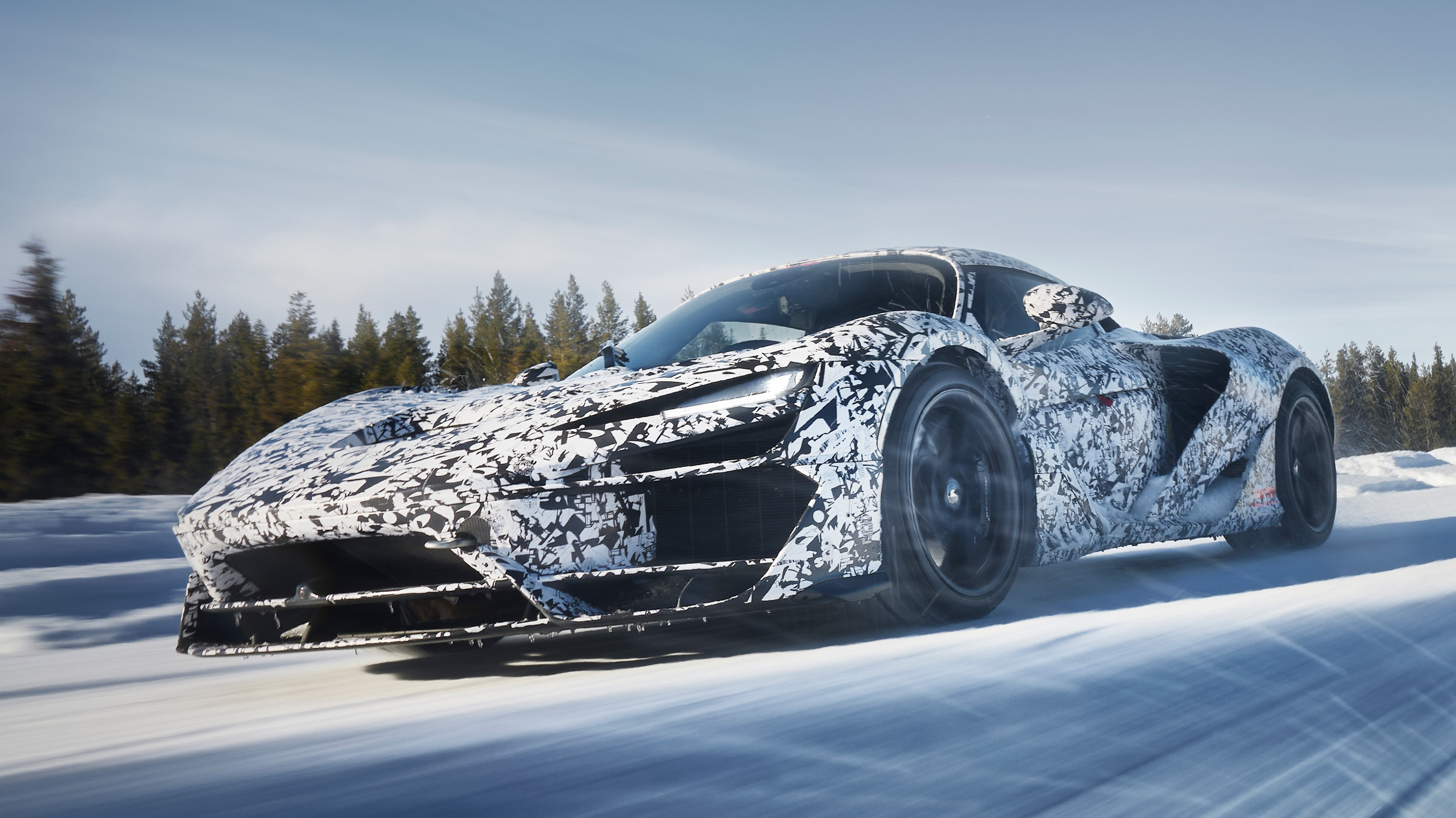 McLaren Shows W1 Testing In The Snow, But Is Aston’s Valhalla Going To Freeze It Out?