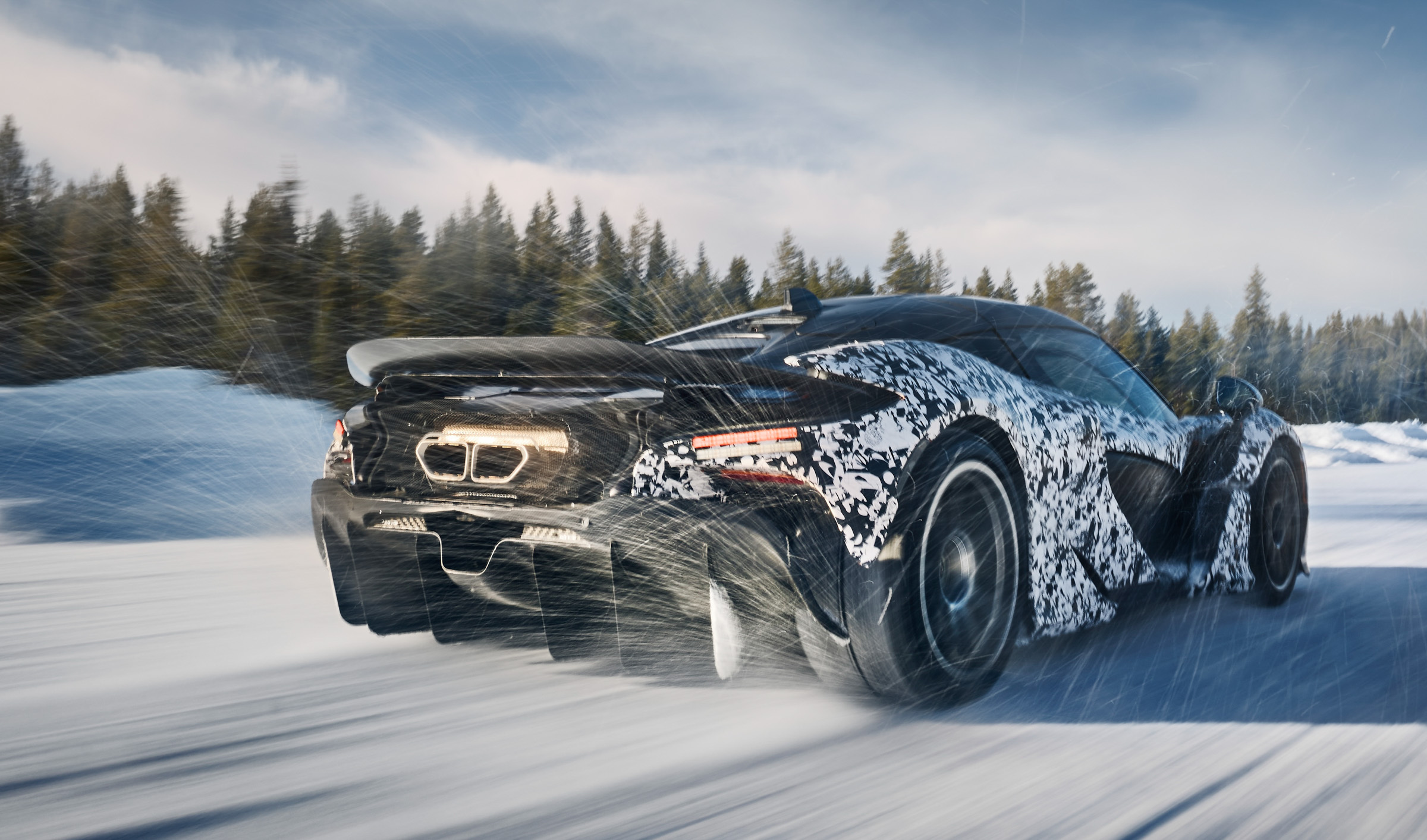 McLaren Shows W1 Testing In The Snow, But Is Aston’s Valhalla Going To Freeze It Out?