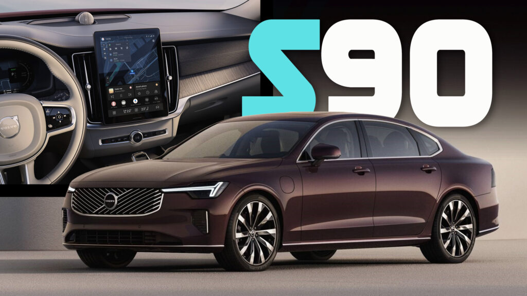  Volvo’s New S90 Looks Great But You’re Not Allowed To Buy It