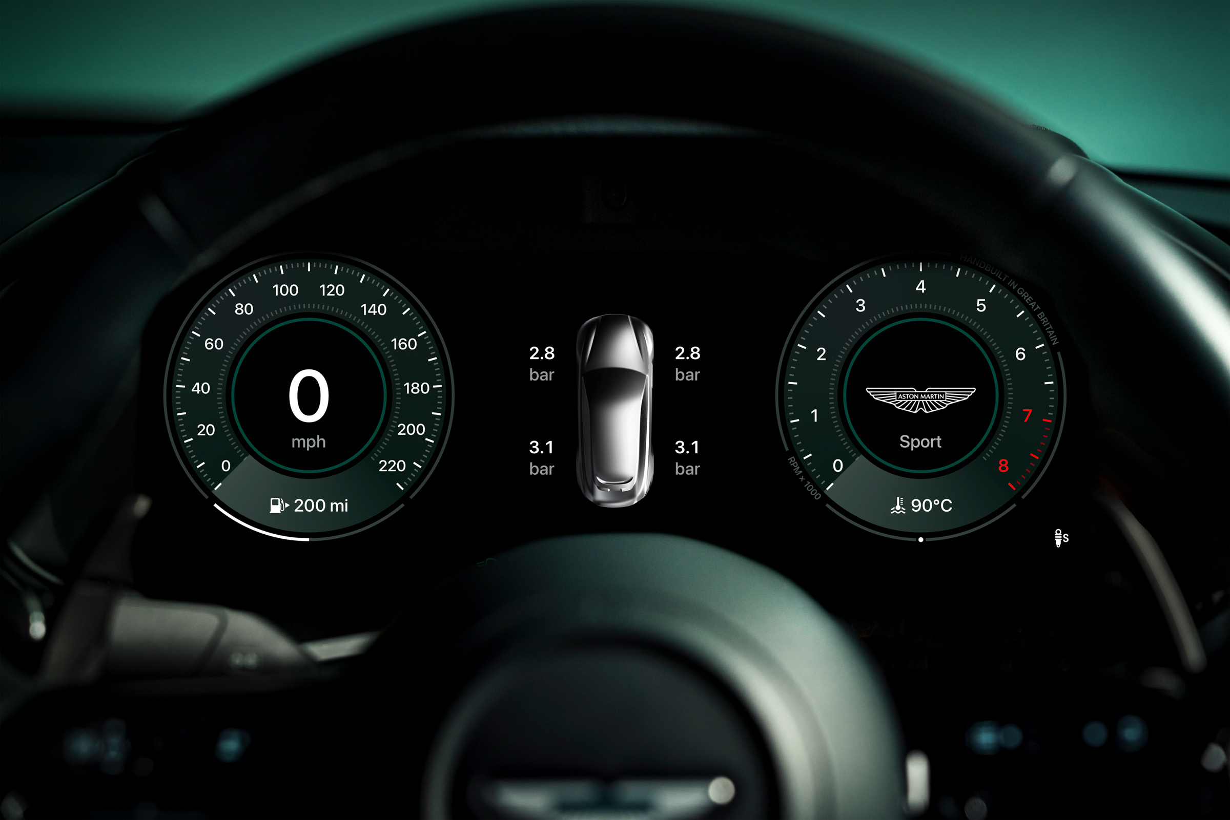 Apple CarPlay Ultra Aston Martin 00004