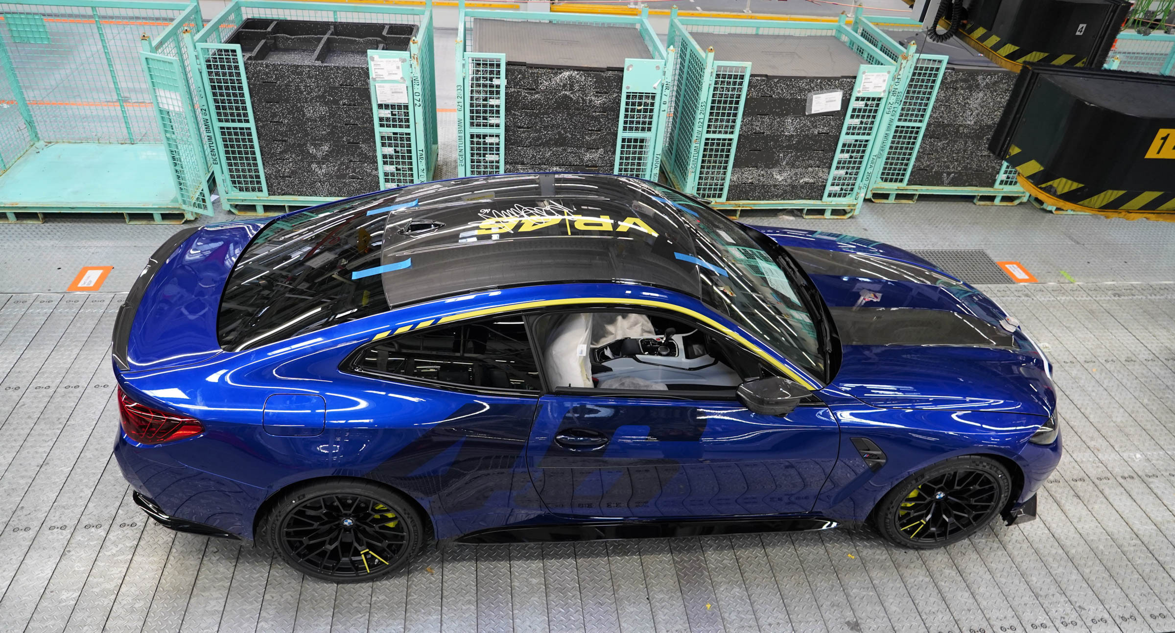 BMW Spends 20 Hours Obsessing Over The M4 CS VR46’s Paint | Carscoops