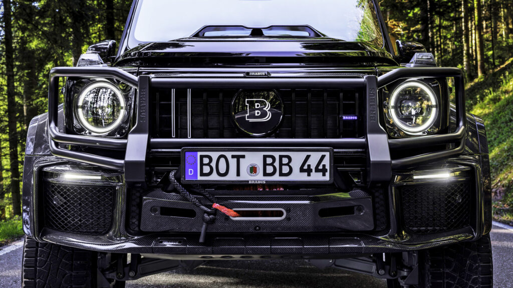  The Brabus XL 800 Eats Defenders For Breakfast