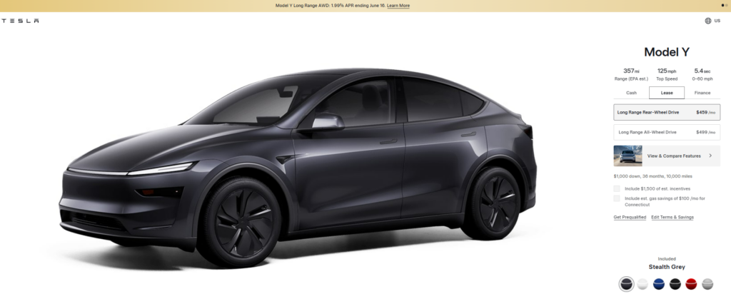  Tesla Just Made The New Model Y Leases More Affordable Than Ever