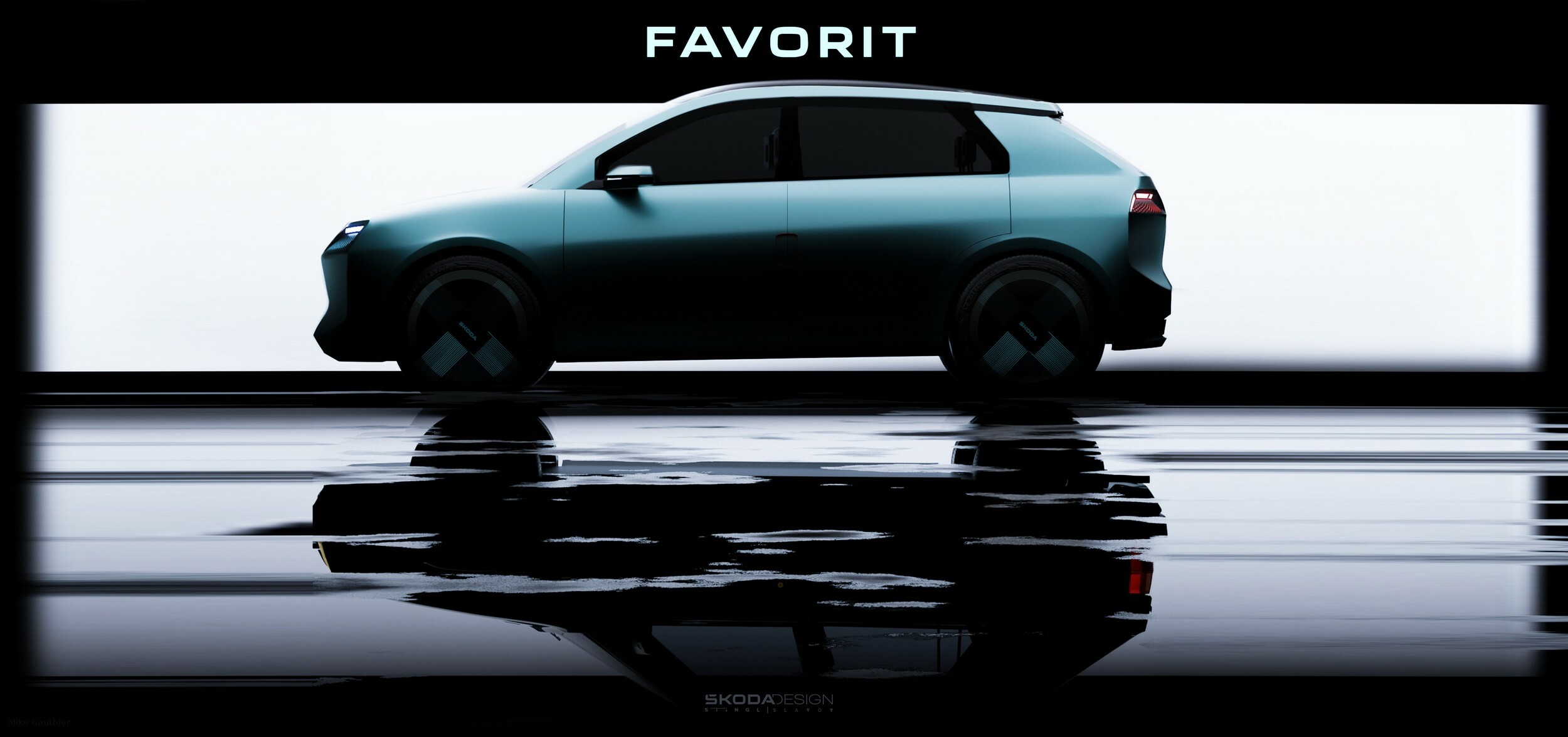 Skoda Favorit EV Concept 528 1