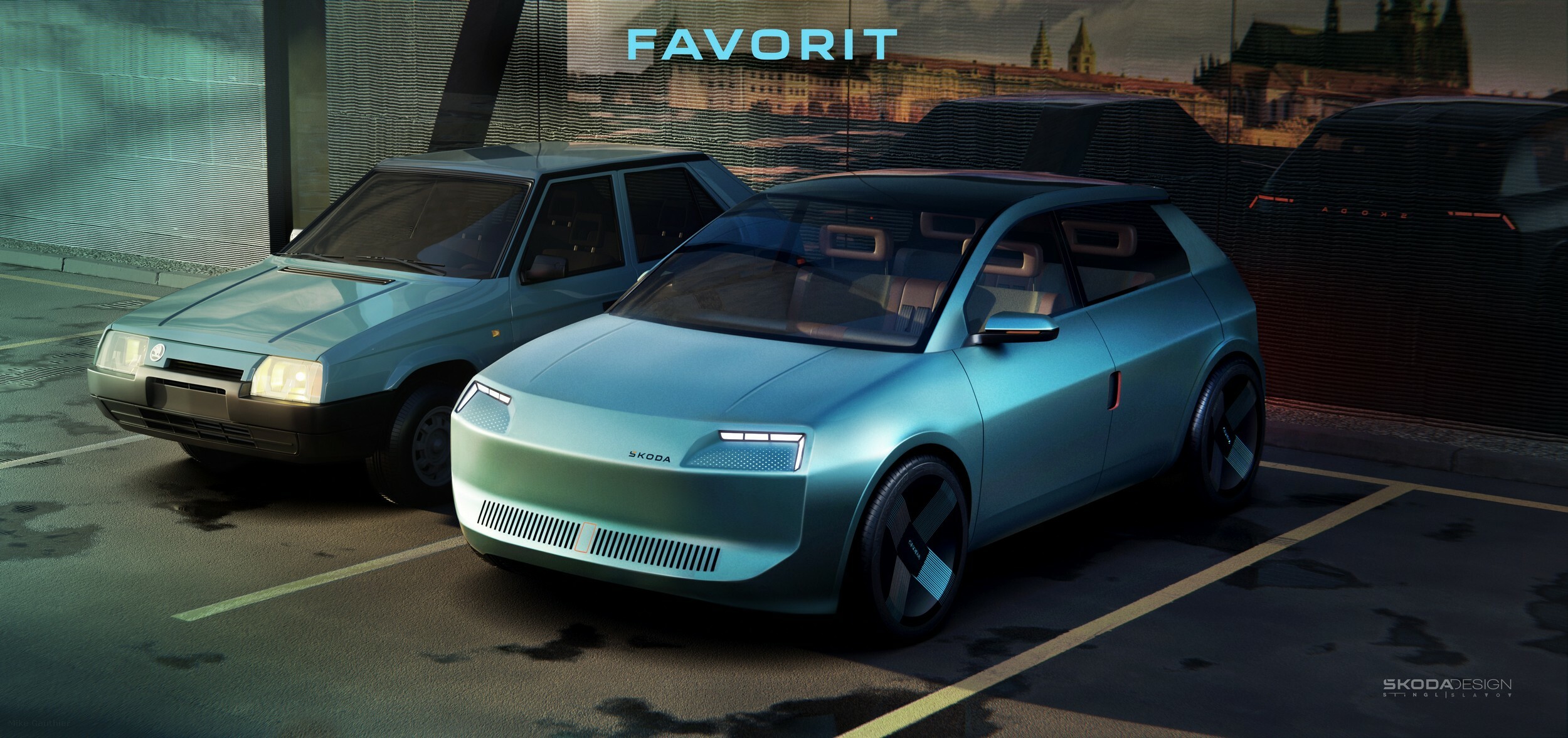 Skoda Favorit EV Concept 528 2