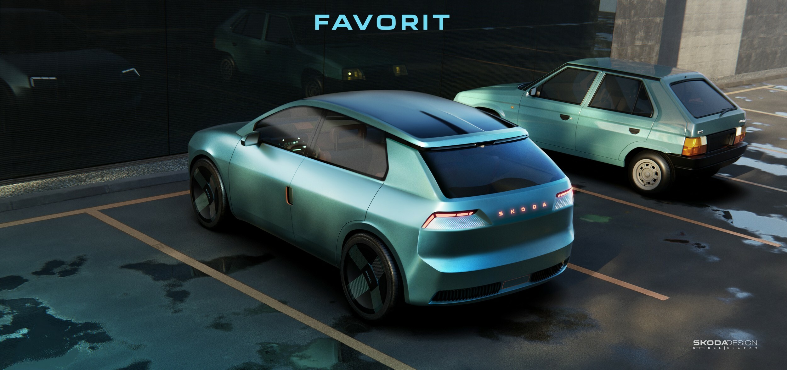 Skoda Favorit EV Concept 528 3