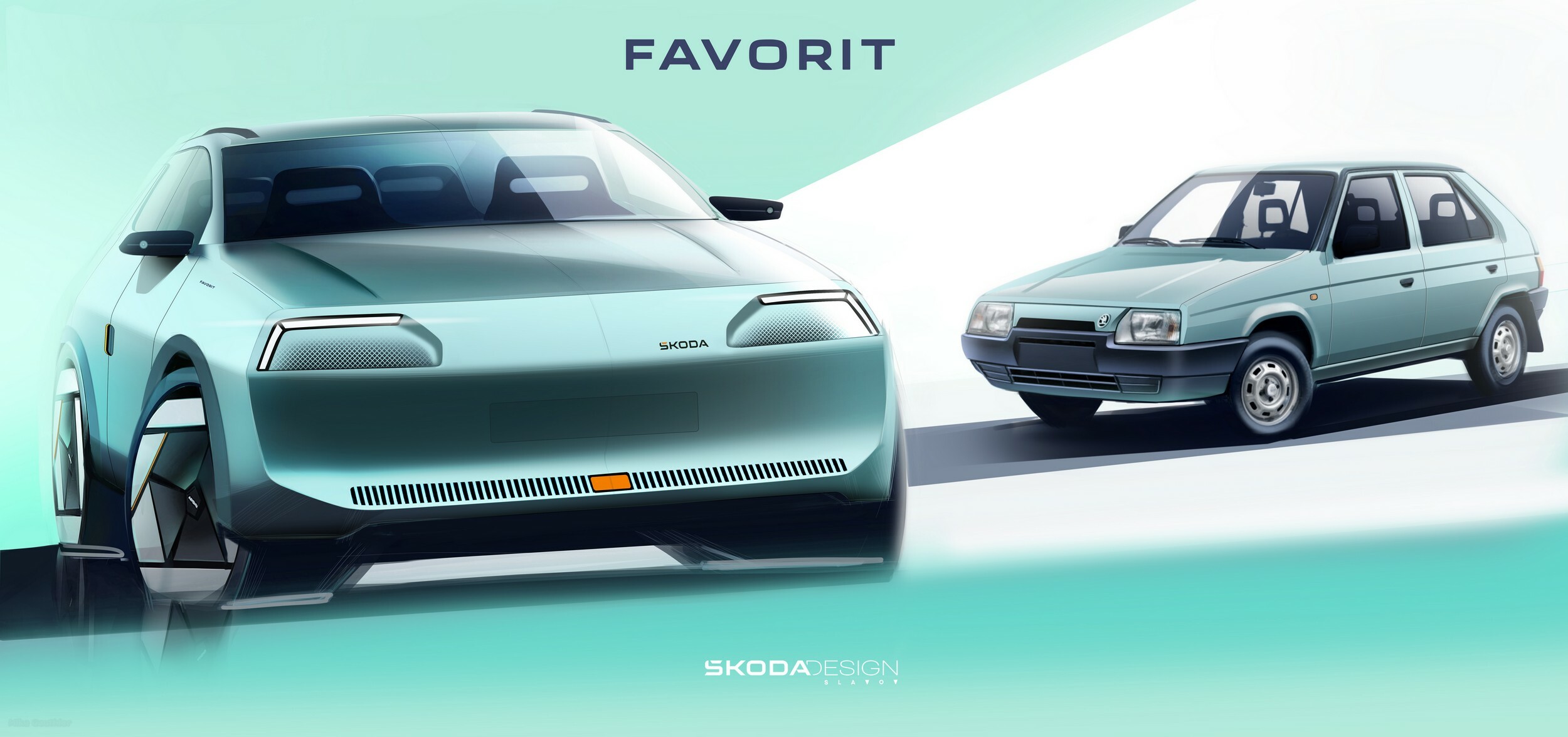 Skoda Favorit EV Concept 528 4