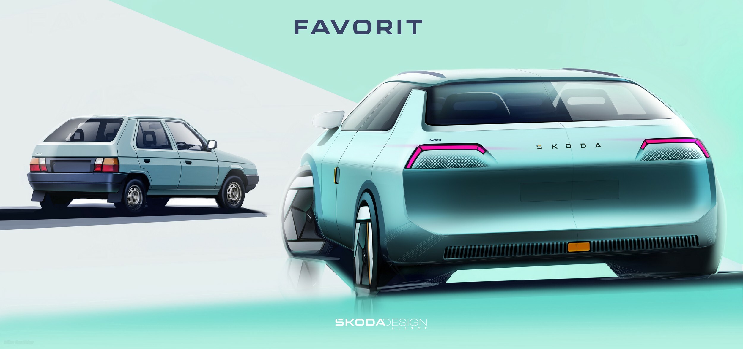 Skoda Favorit EV Concept 528 5