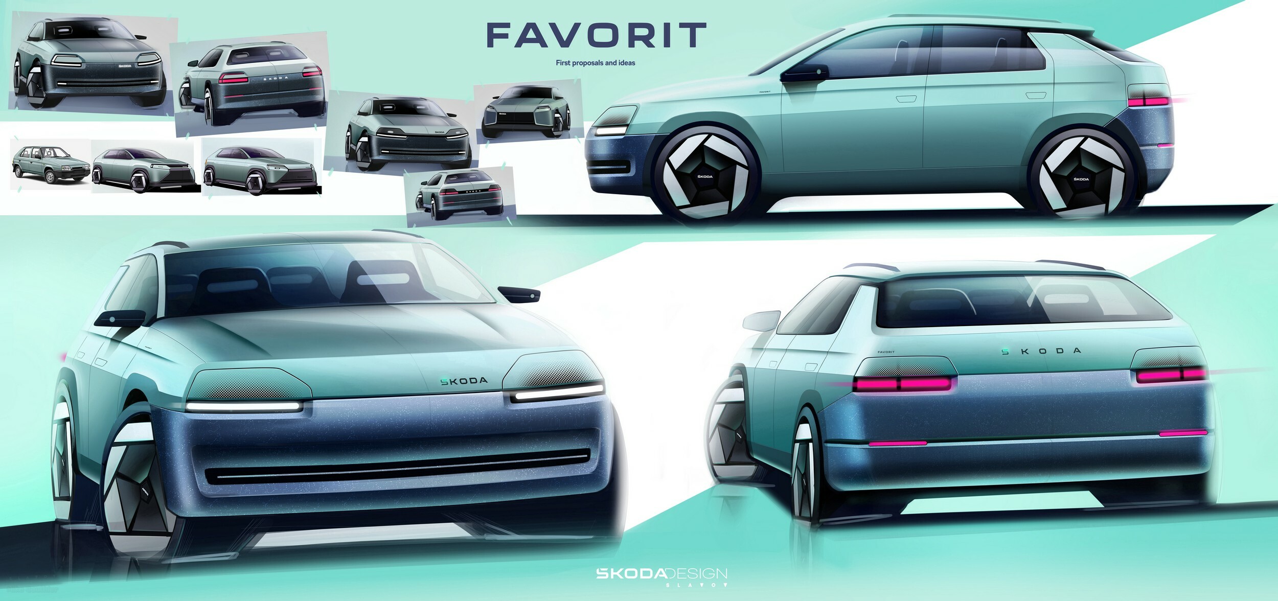 Skoda Favorit EV Concept 528 8