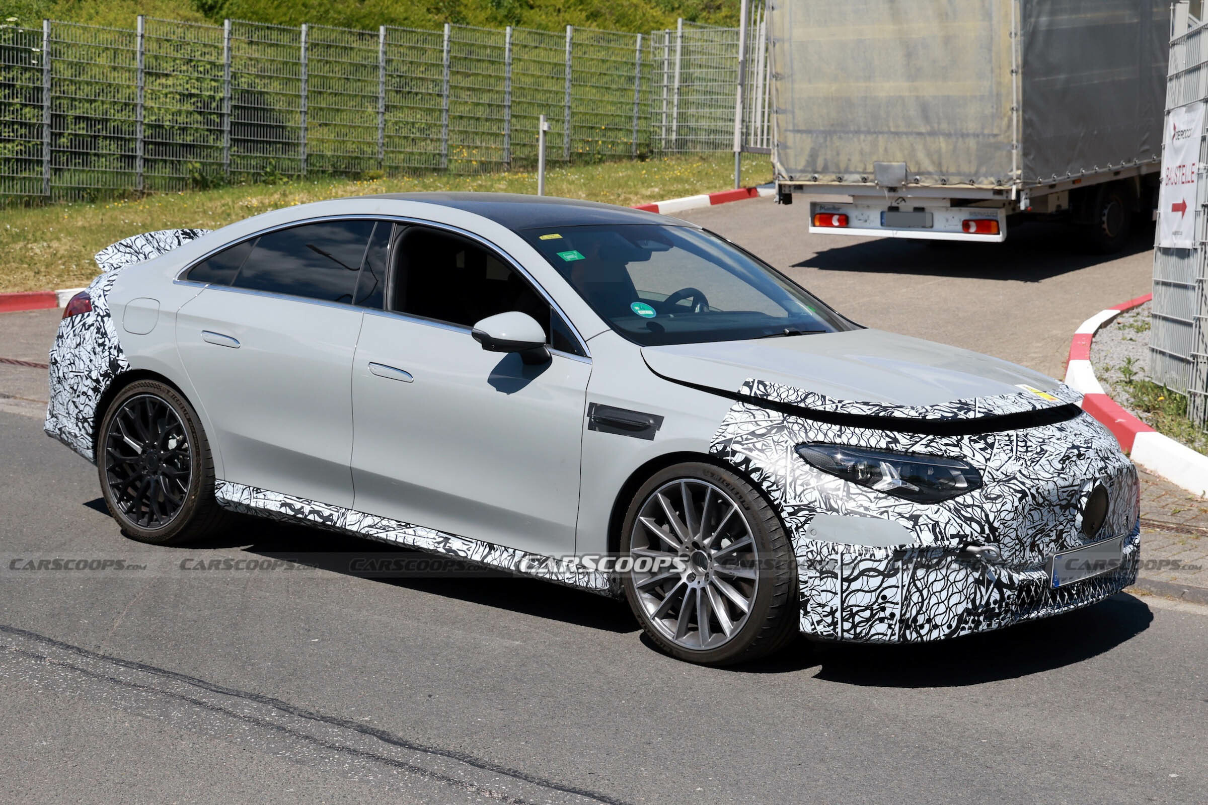 AMG’s New CLA EV Shows Its Red Calipers Before It Shows Its Numbers