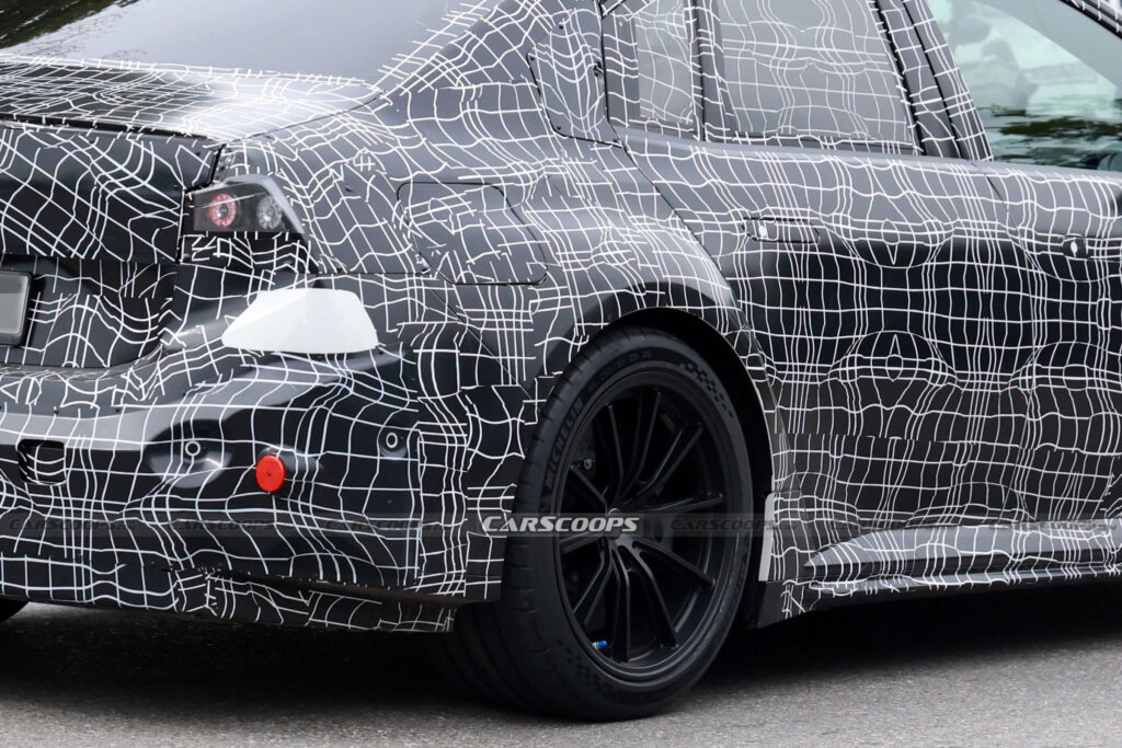  BMW M3 EV Shows Off Its Fat Production Fenders