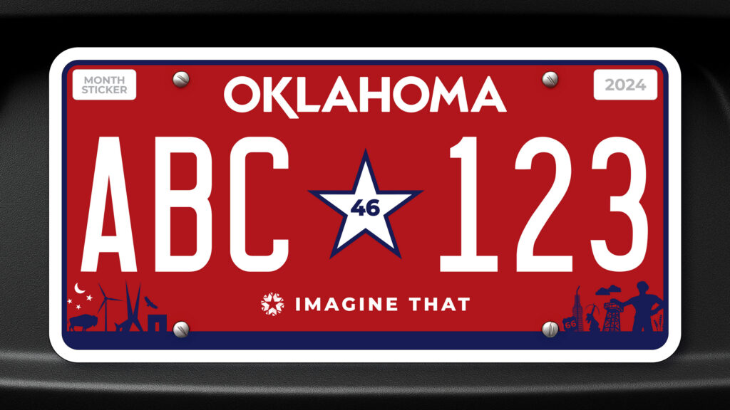  Public Said Nyet To This License Plate Design But Oklahoma Officials Said Da