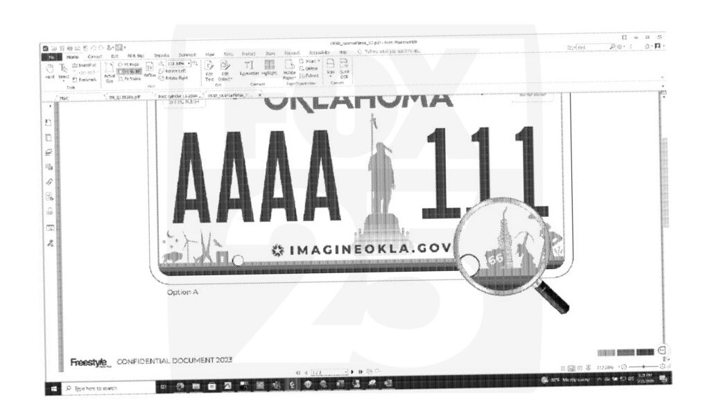 Public Said Nyet To This License Plate Design But Oklahoma Officials Said Da