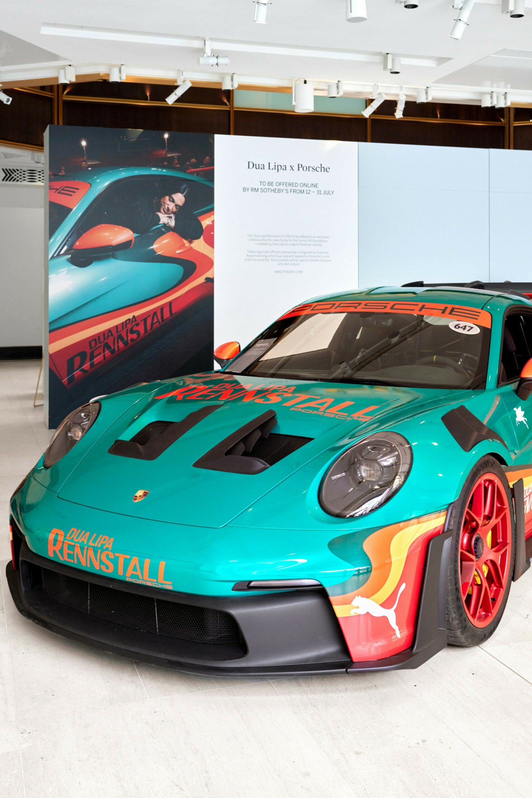 Dua Lipa’s Wild Porsche Is About To Make A Whole Lot Of Noise