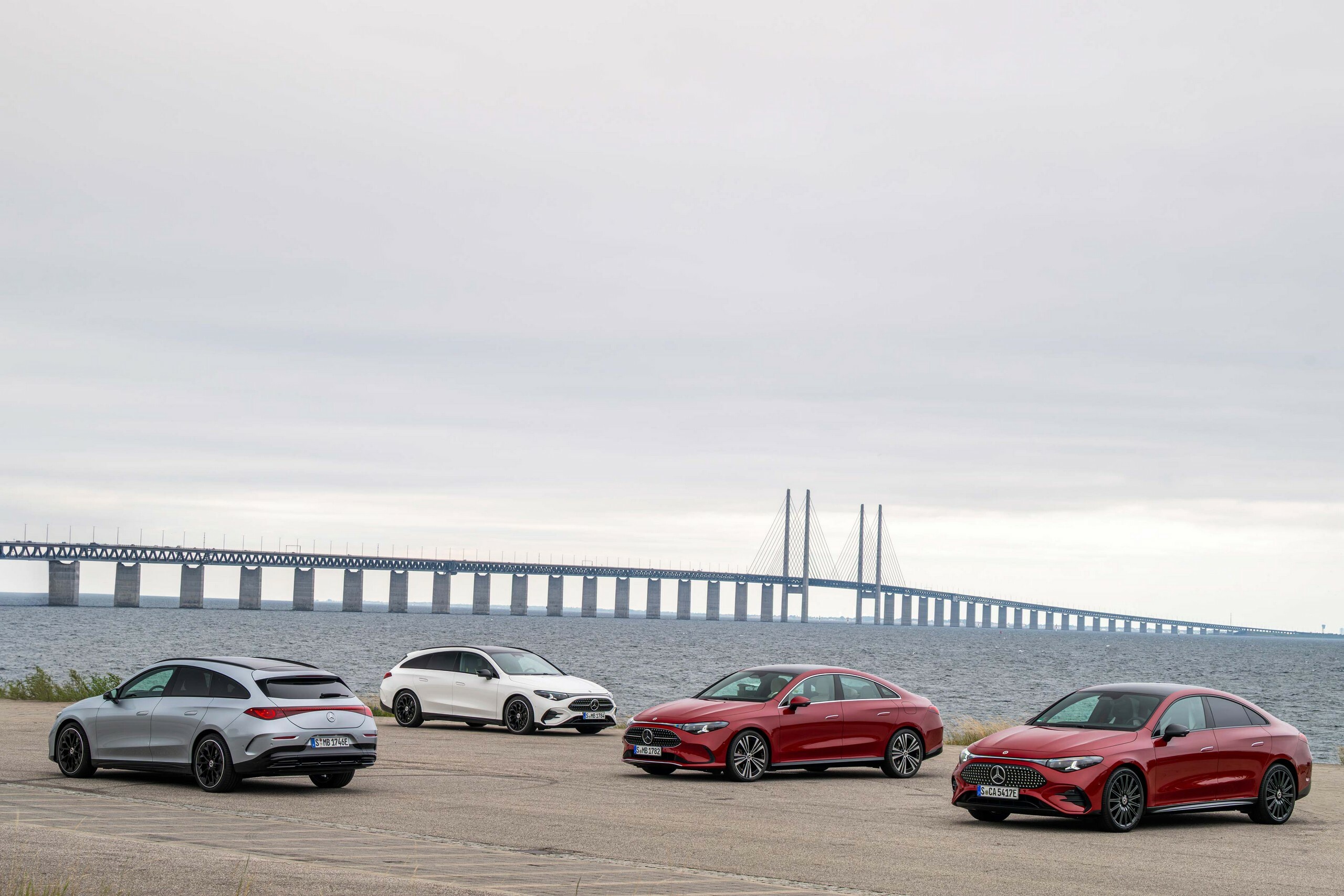 Mercedes Made An Electrified CLA Wagon With Stars In The Roof