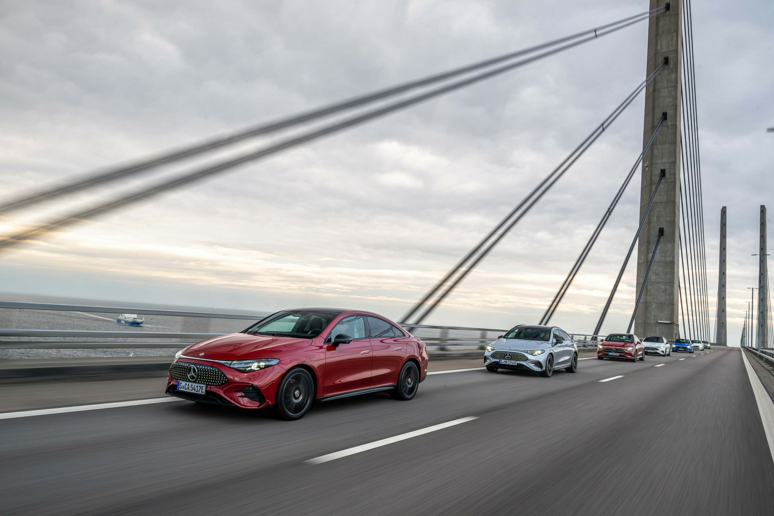 Mercedes Made An Electrified CLA Wagon With Stars In The Roof