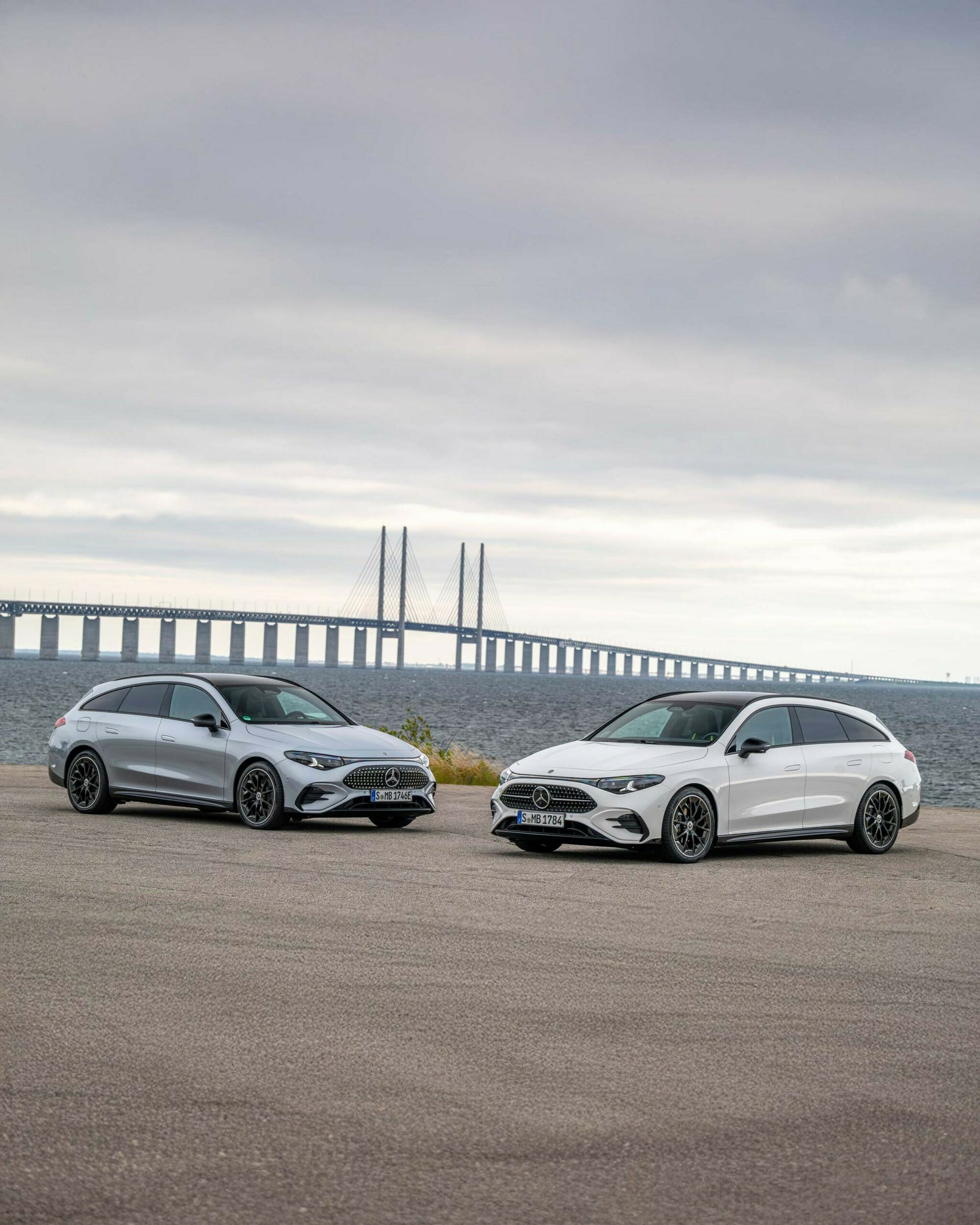 Mercedes Made An Electrified CLA Wagon With Stars In The Roof
