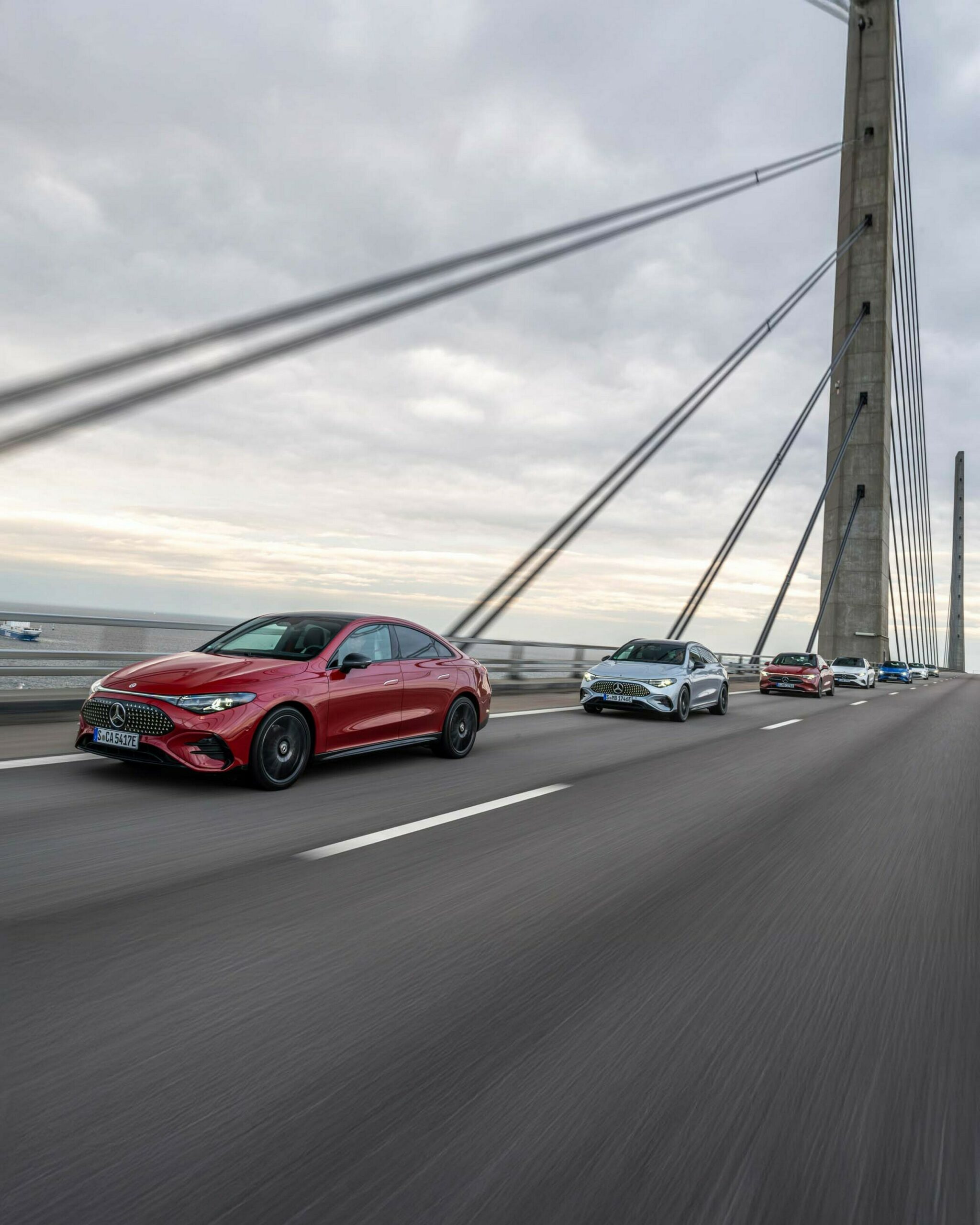 Mercedes Made An Electrified CLA Wagon With Stars In The Roof