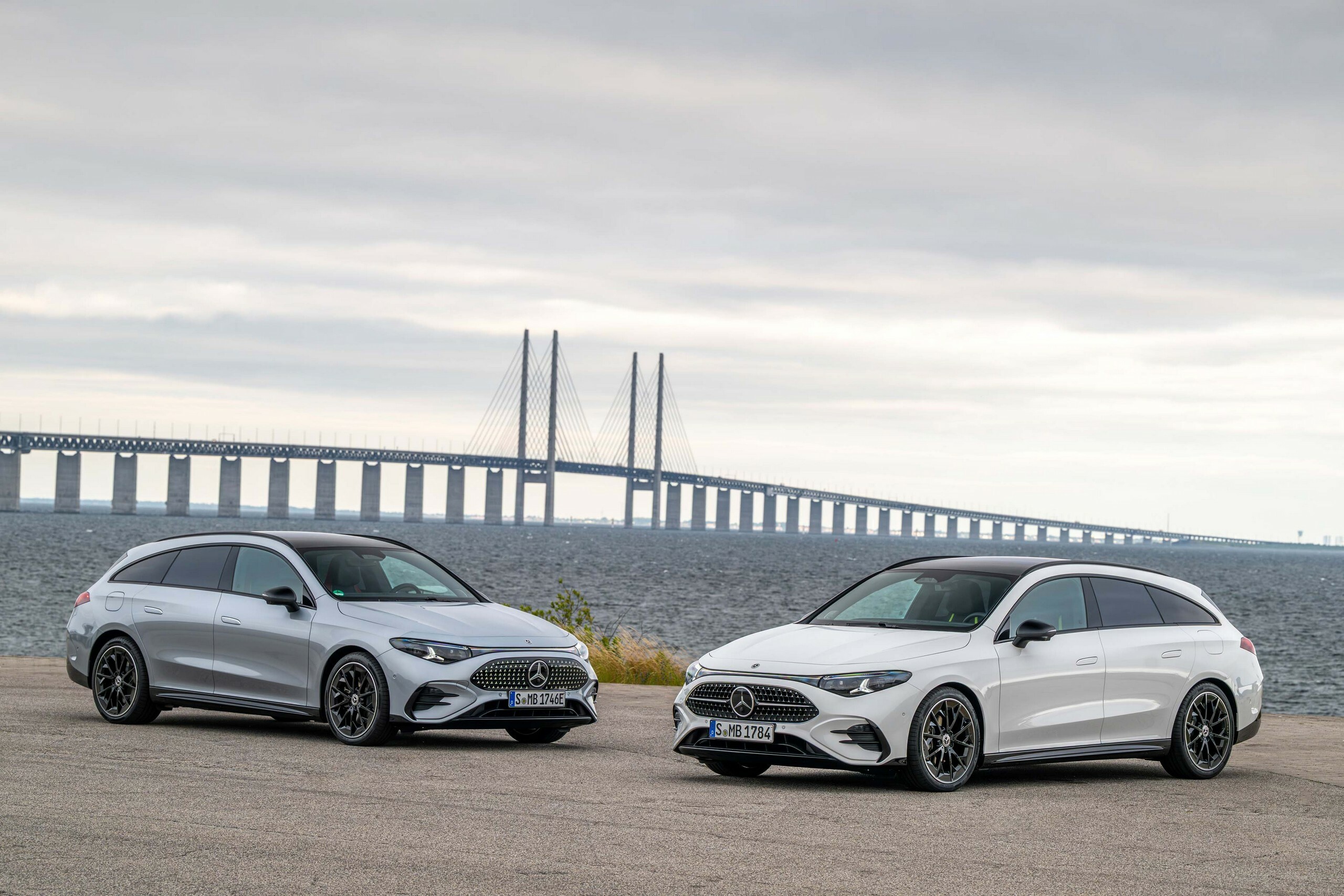 Mercedes Made An Electrified CLA Wagon With Stars In The Roof