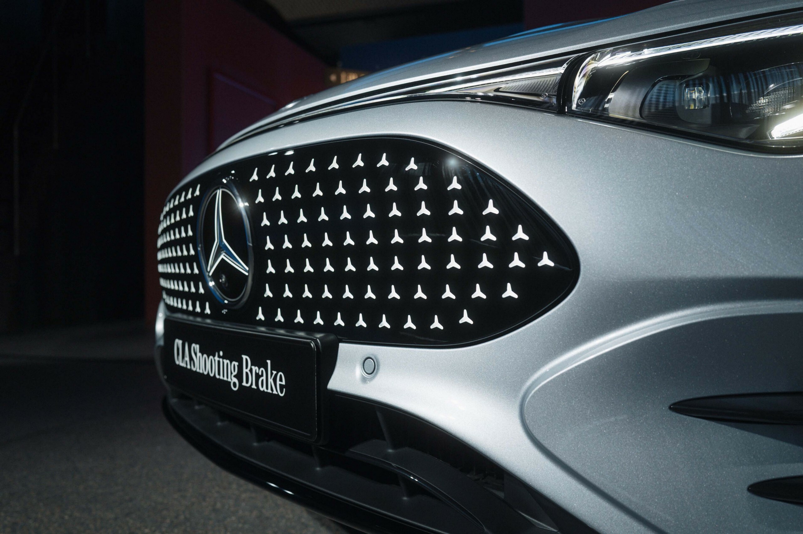 Mercedes Made An Electrified CLA Wagon With Stars In The Roof