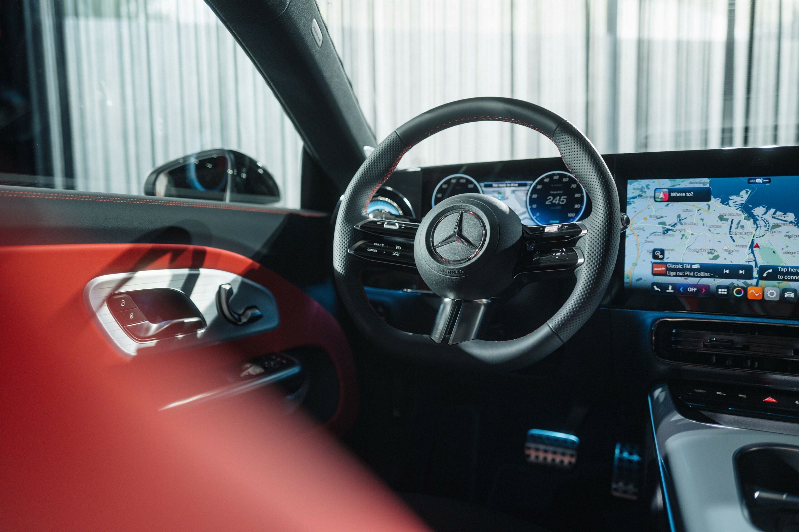 Mercedes Made An Electrified CLA Wagon With Stars In The Roof