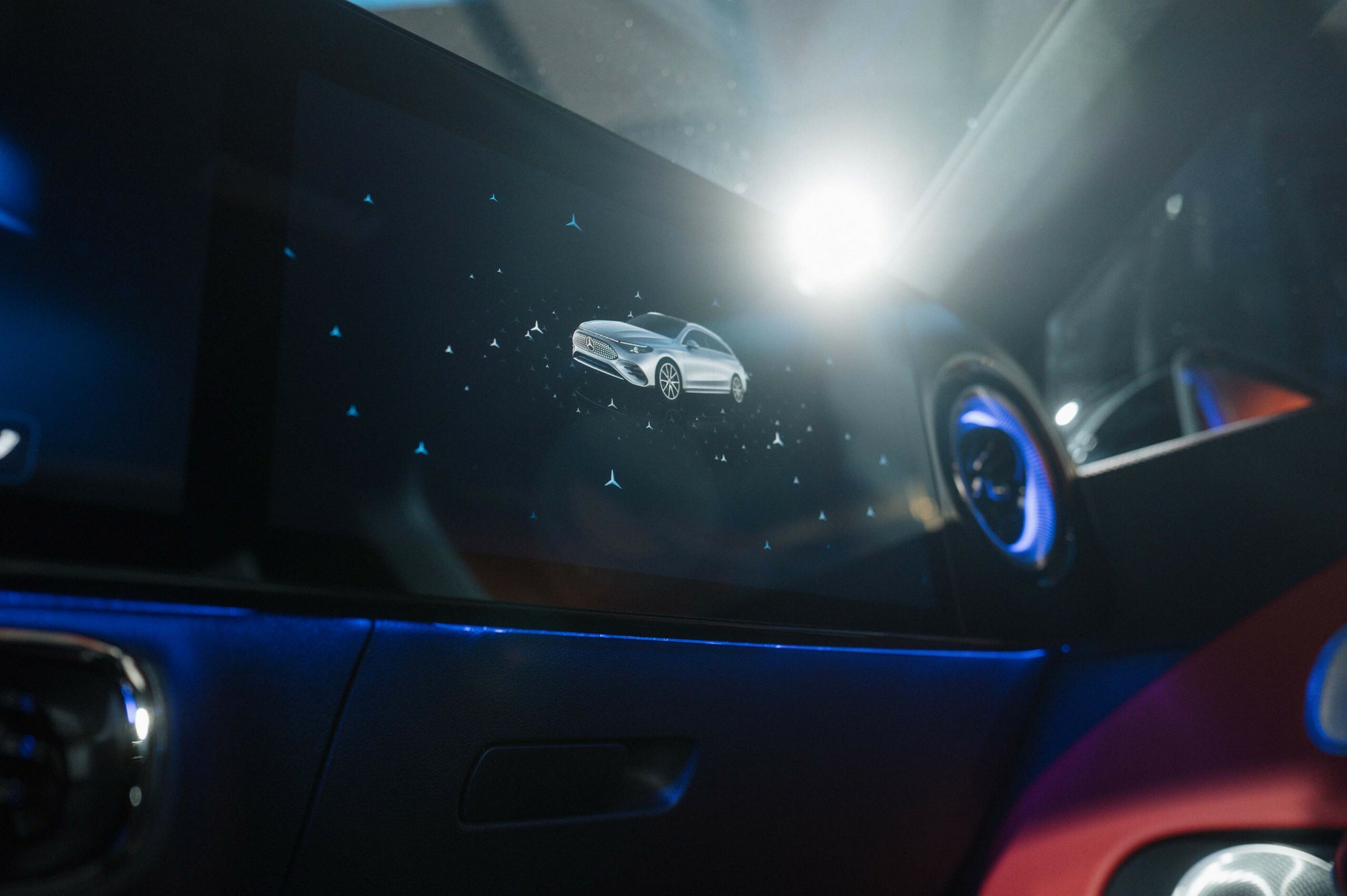Mercedes Made An Electrified CLA Wagon With Stars In The Roof