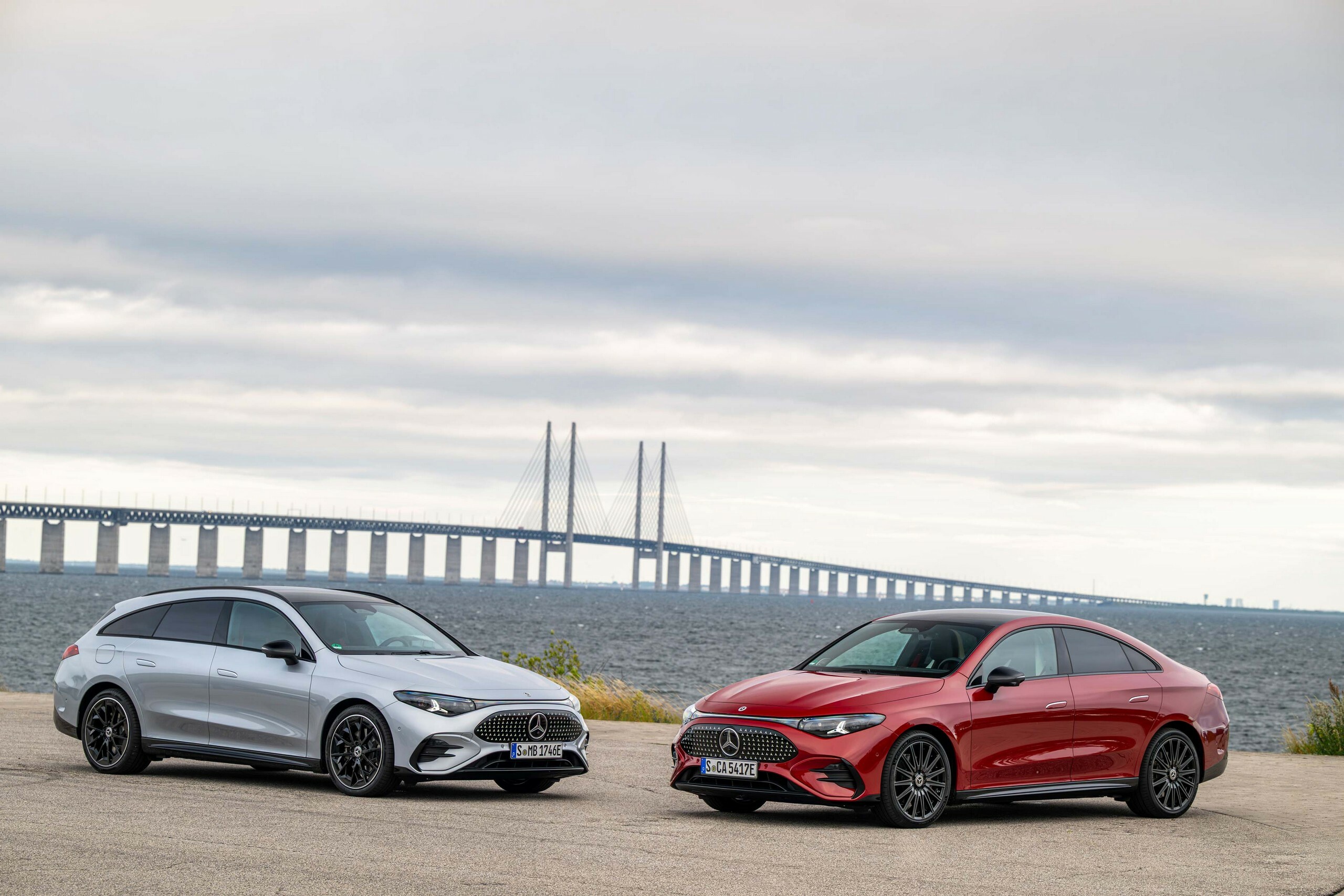 Mercedes Made An Electrified CLA Wagon With Stars In The Roof
