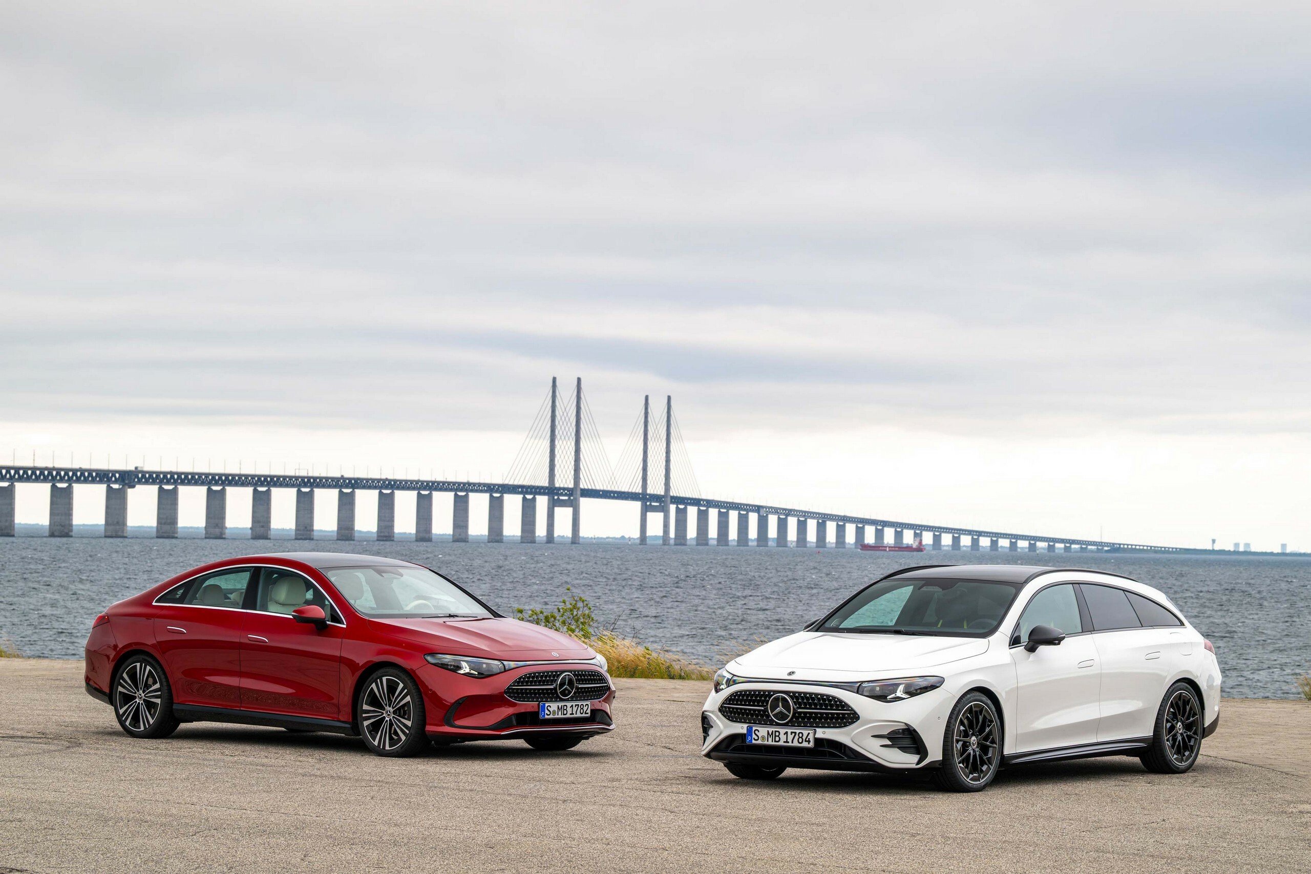 Mercedes Made An Electrified CLA Wagon With Stars In The Roof