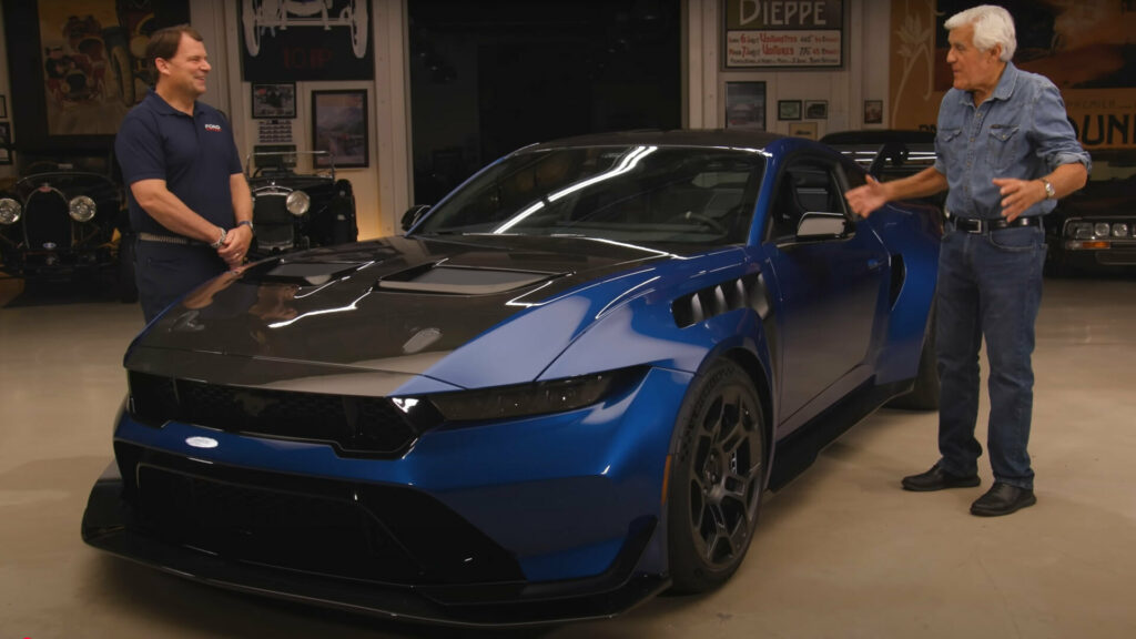  Ford Delivered Its Fastest Mustang Ever Straight To Jay Leno