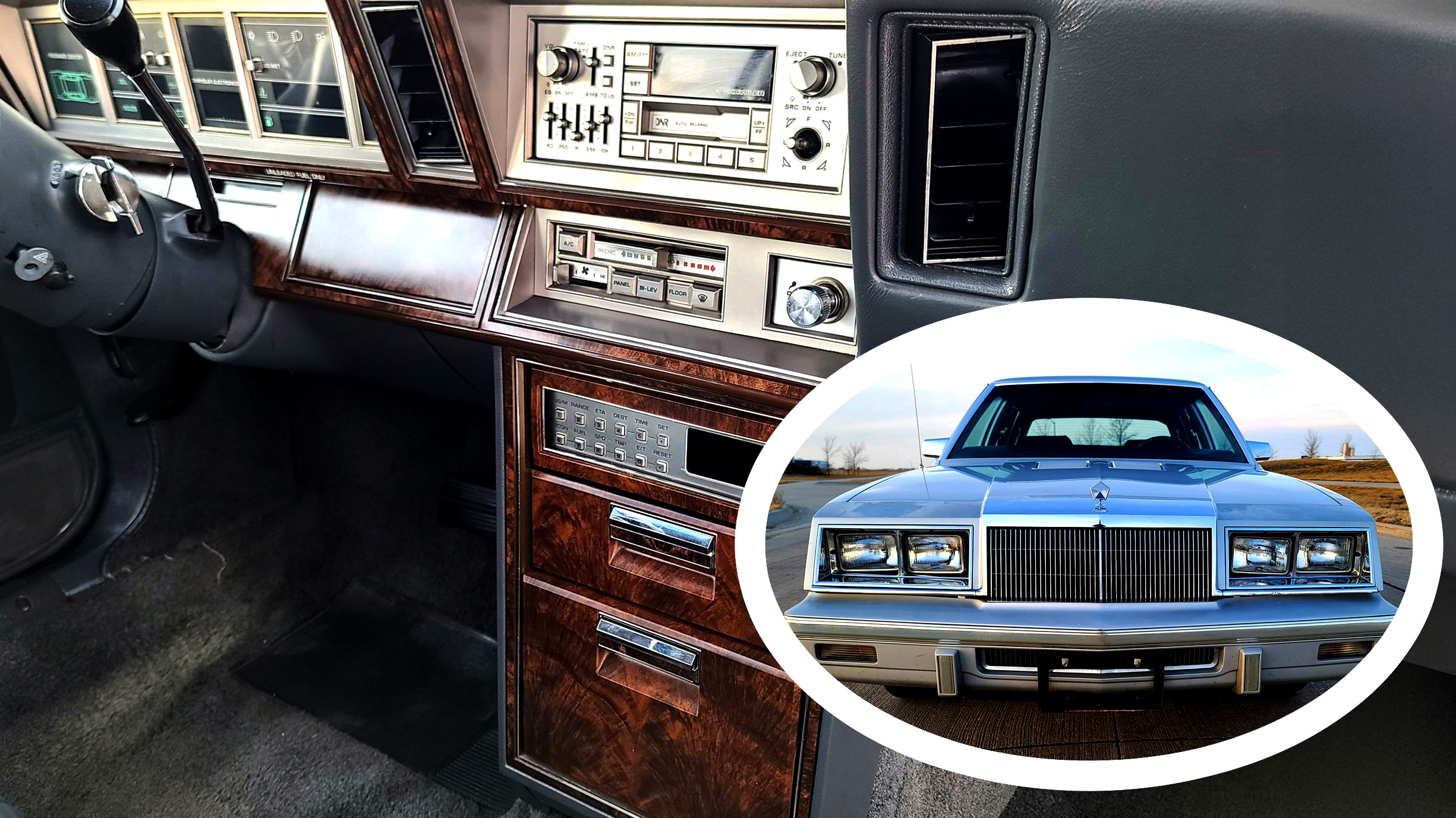 The 80s Chrysler With A Dashboard Straight Out Of A Banker's