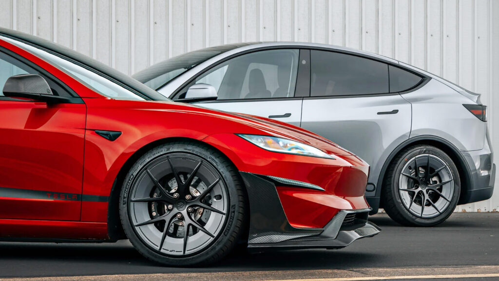  Tesla Tuner Dares You To Break Their New Wheels