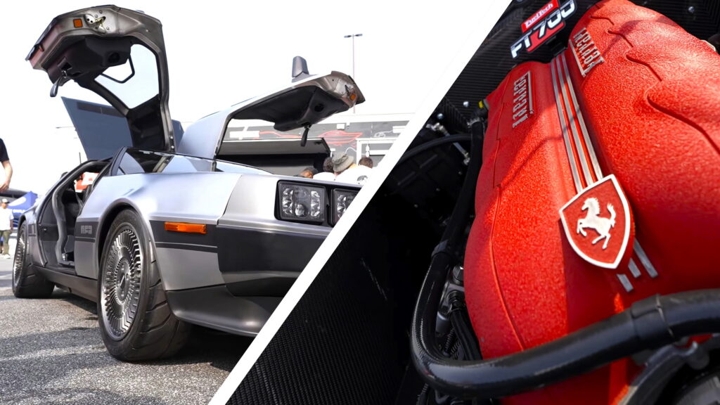  This DeLorean Just Got A Supercar’s V8 And Is Finally Ready To Roar