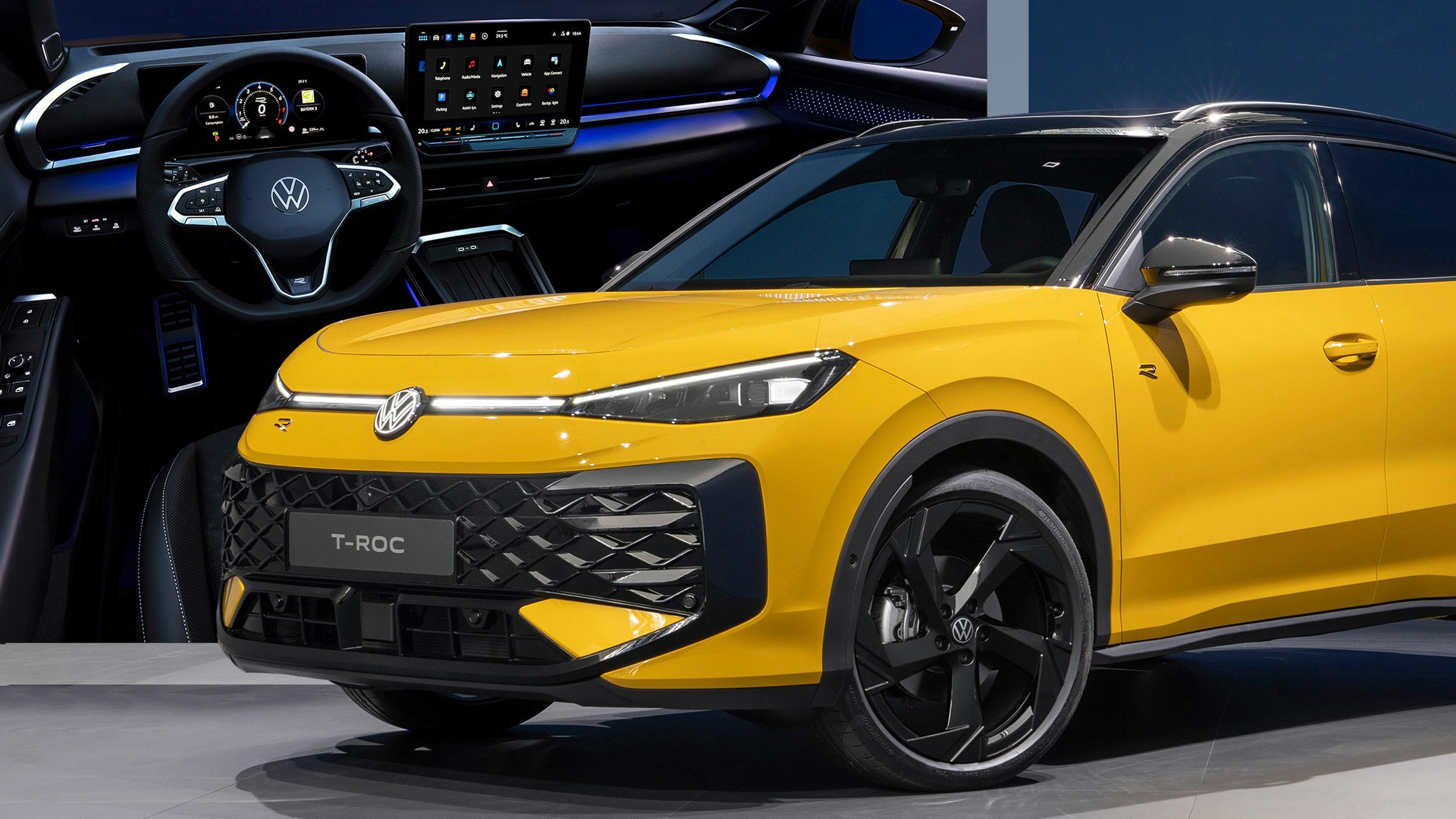 VW T-Roc Grows Up With EV-Inspired Design And Hybrid Tech