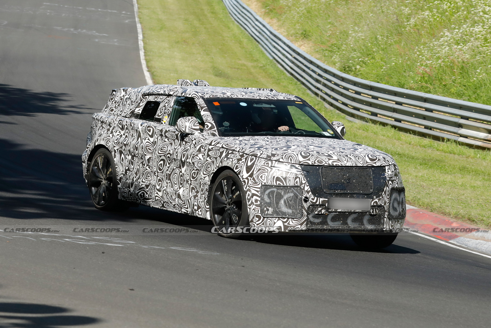 Range Rover Velar Racing Car Land Rover’s New Velar Trades V8 Roar For Electric Muscle | Carscoops
